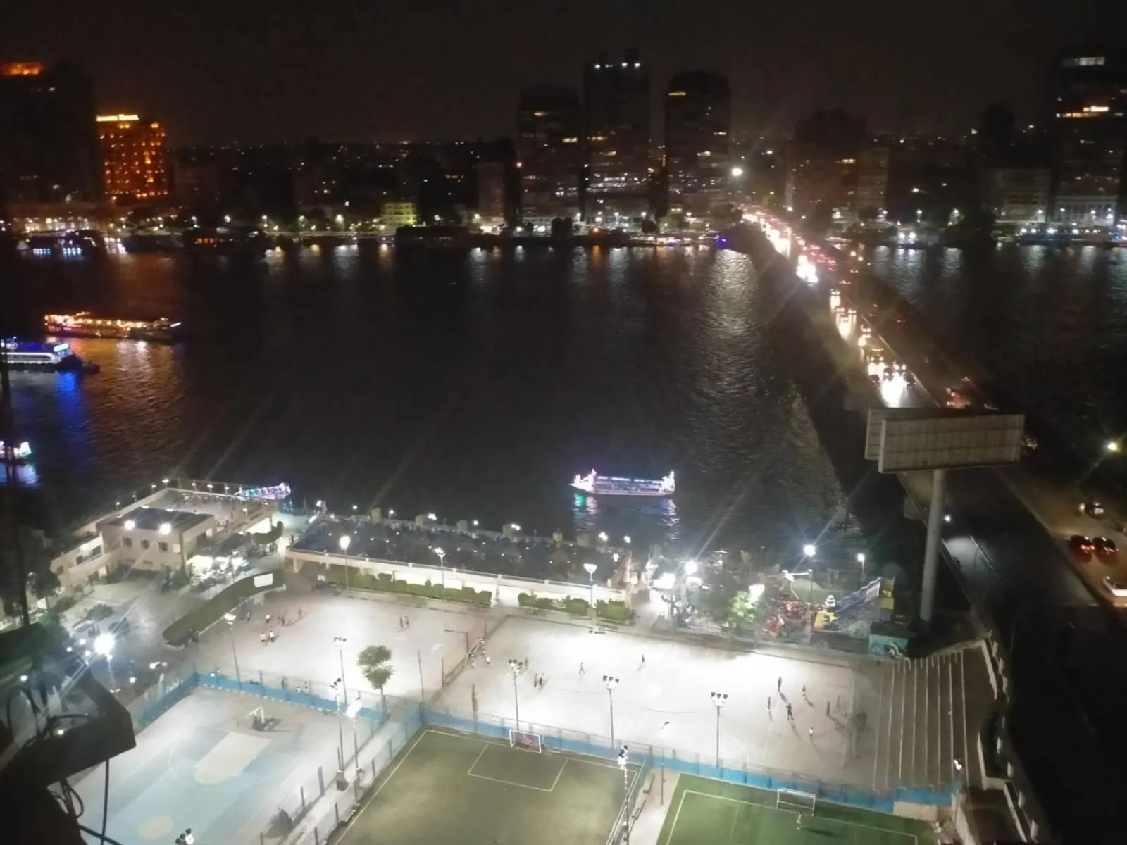 Night in Nile sky hotel and suites