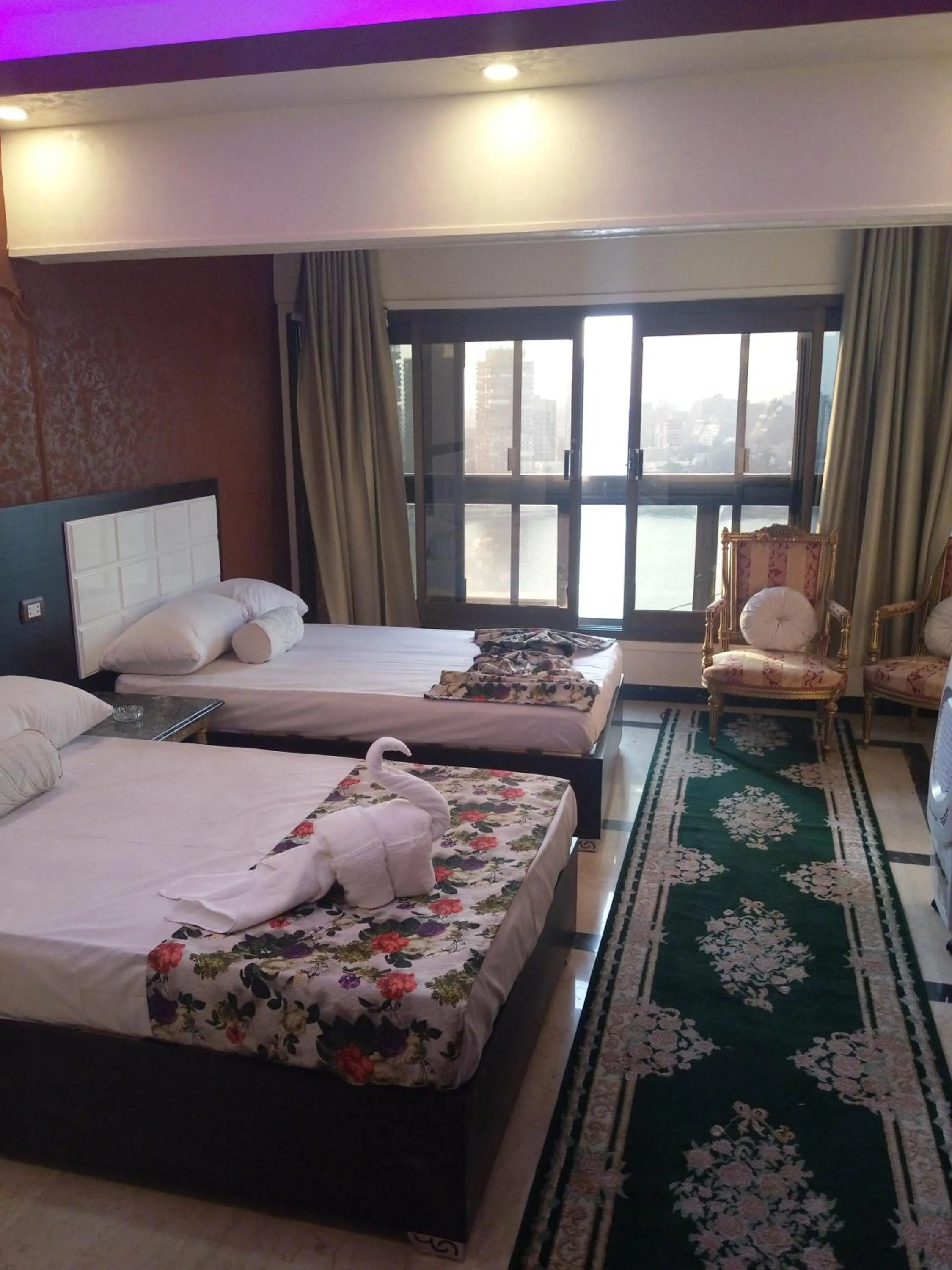 Bedroom, Bed in Nile sky hotel and suites