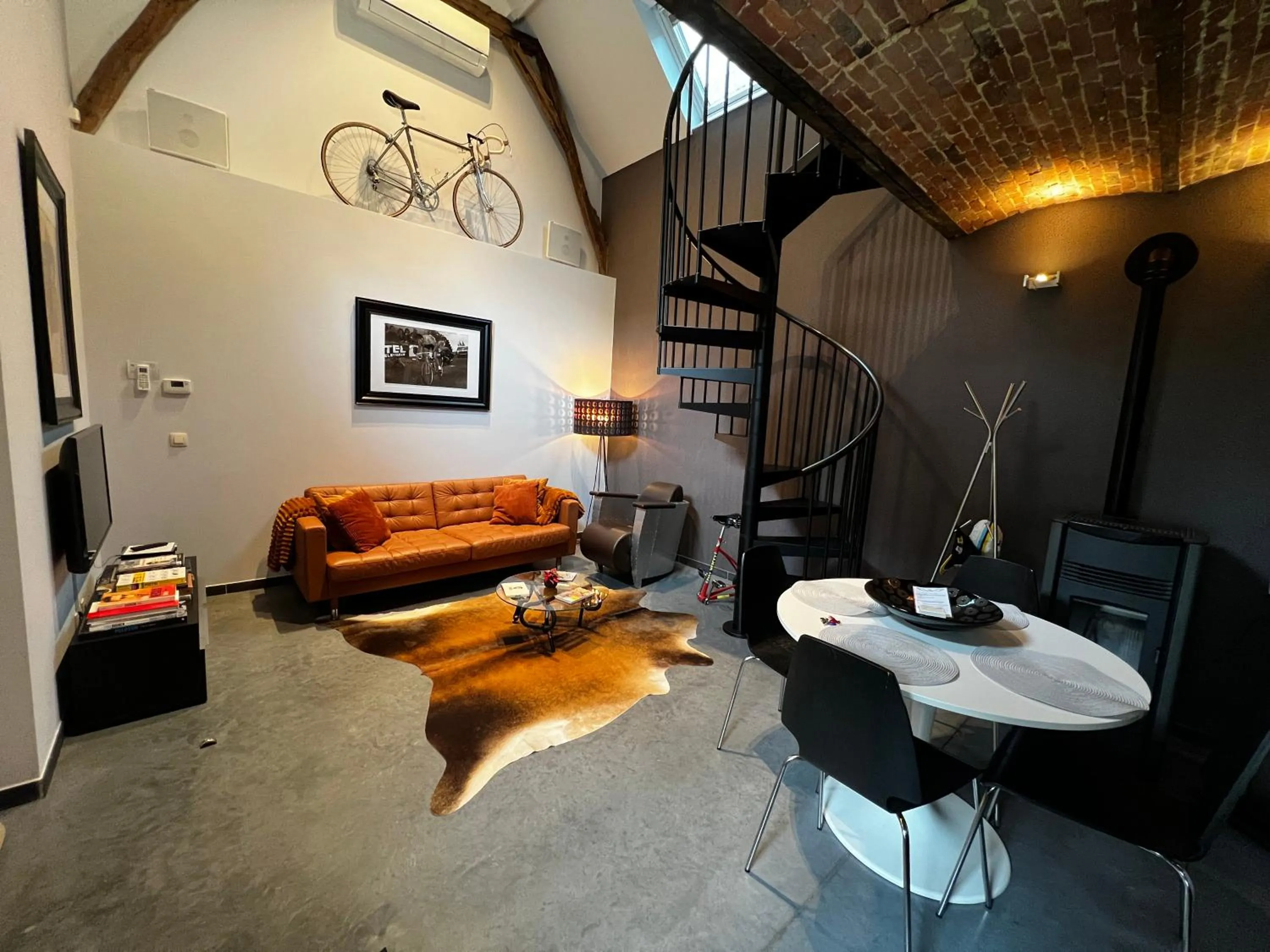 Living room in B&B Den Engel