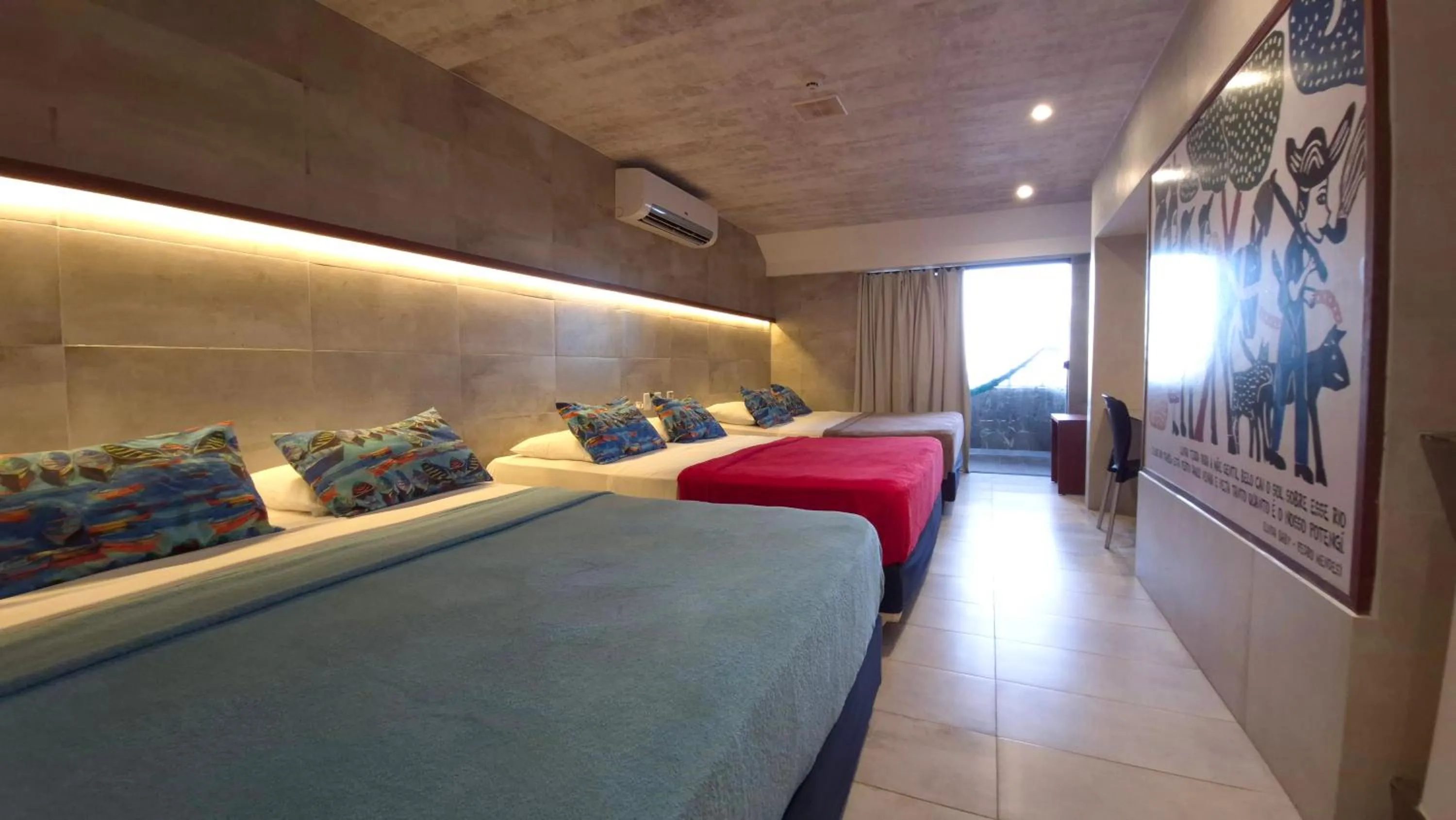 Bed in GoldMen Vila do Mar Natal