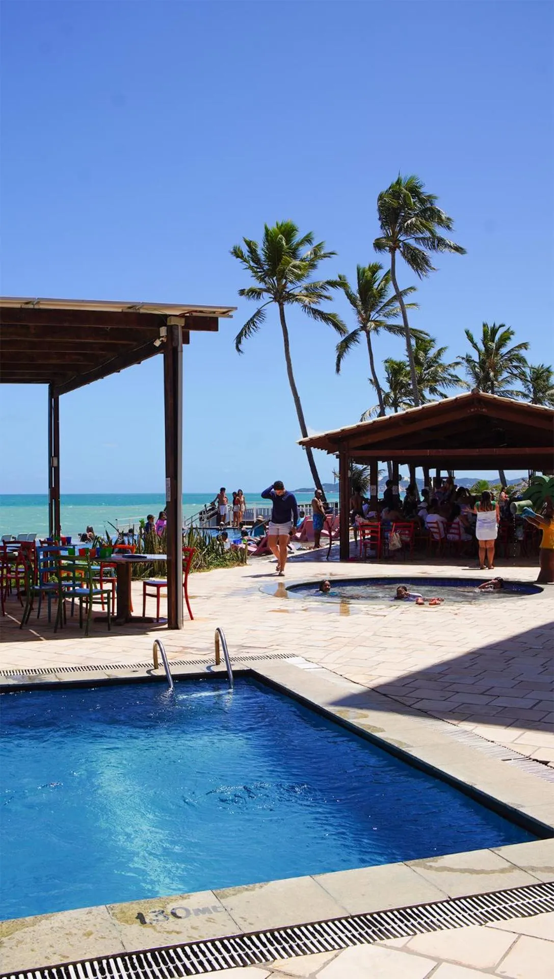 Swimming pool in GoldMen Vila do Mar Natal