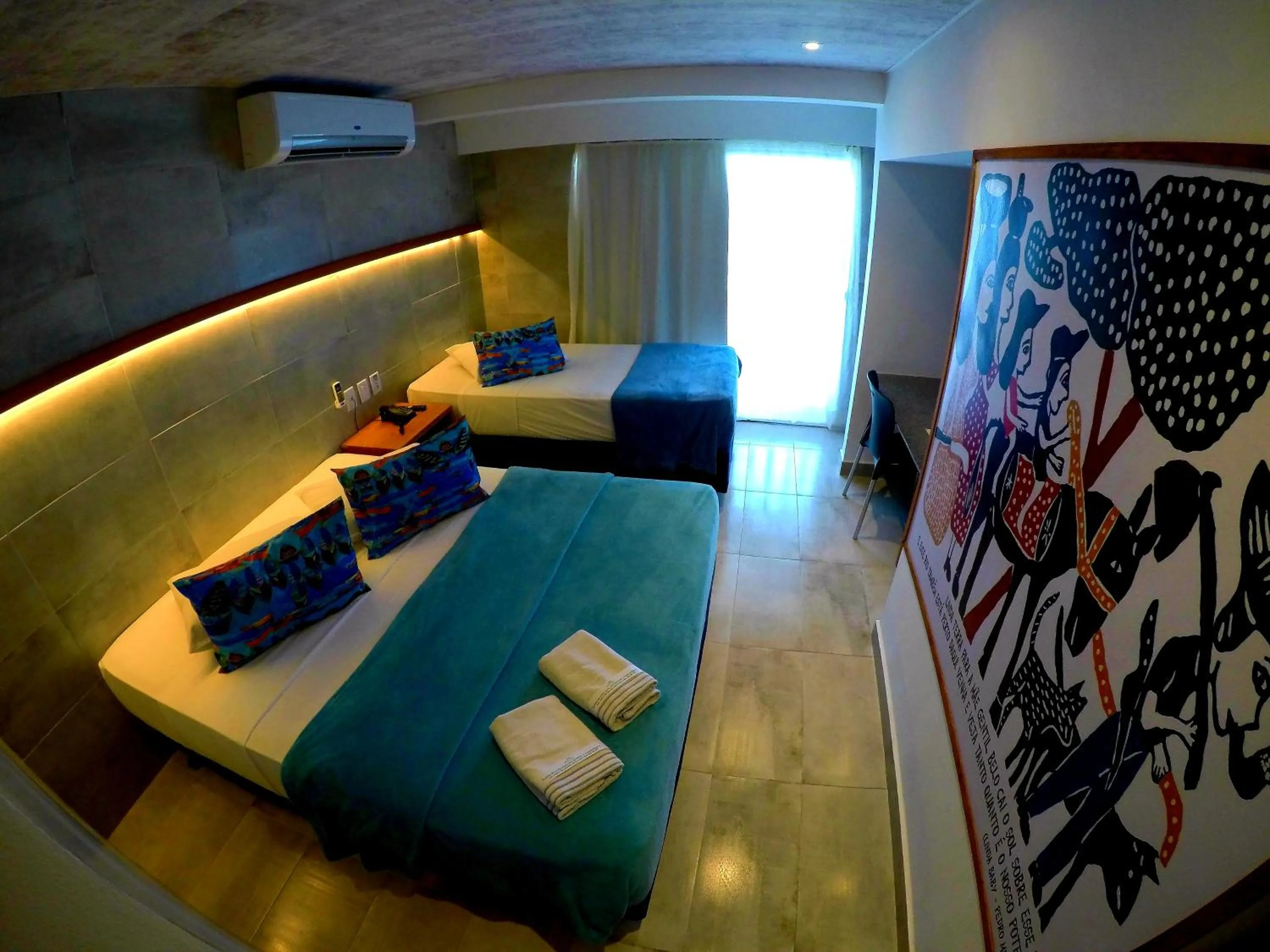 Bed in GoldMen Vila do Mar Natal