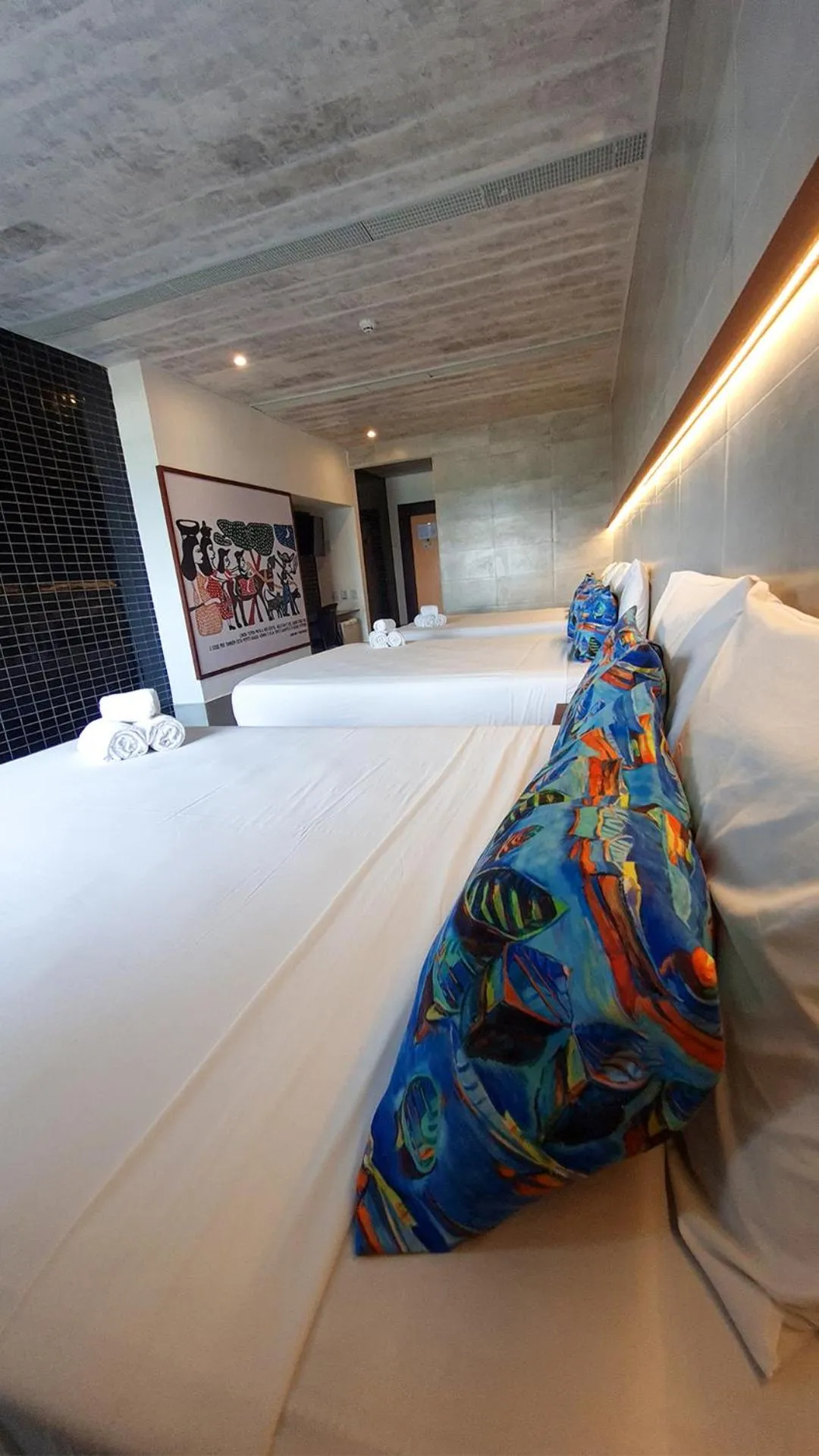 Bed in GoldMen Vila do Mar Natal