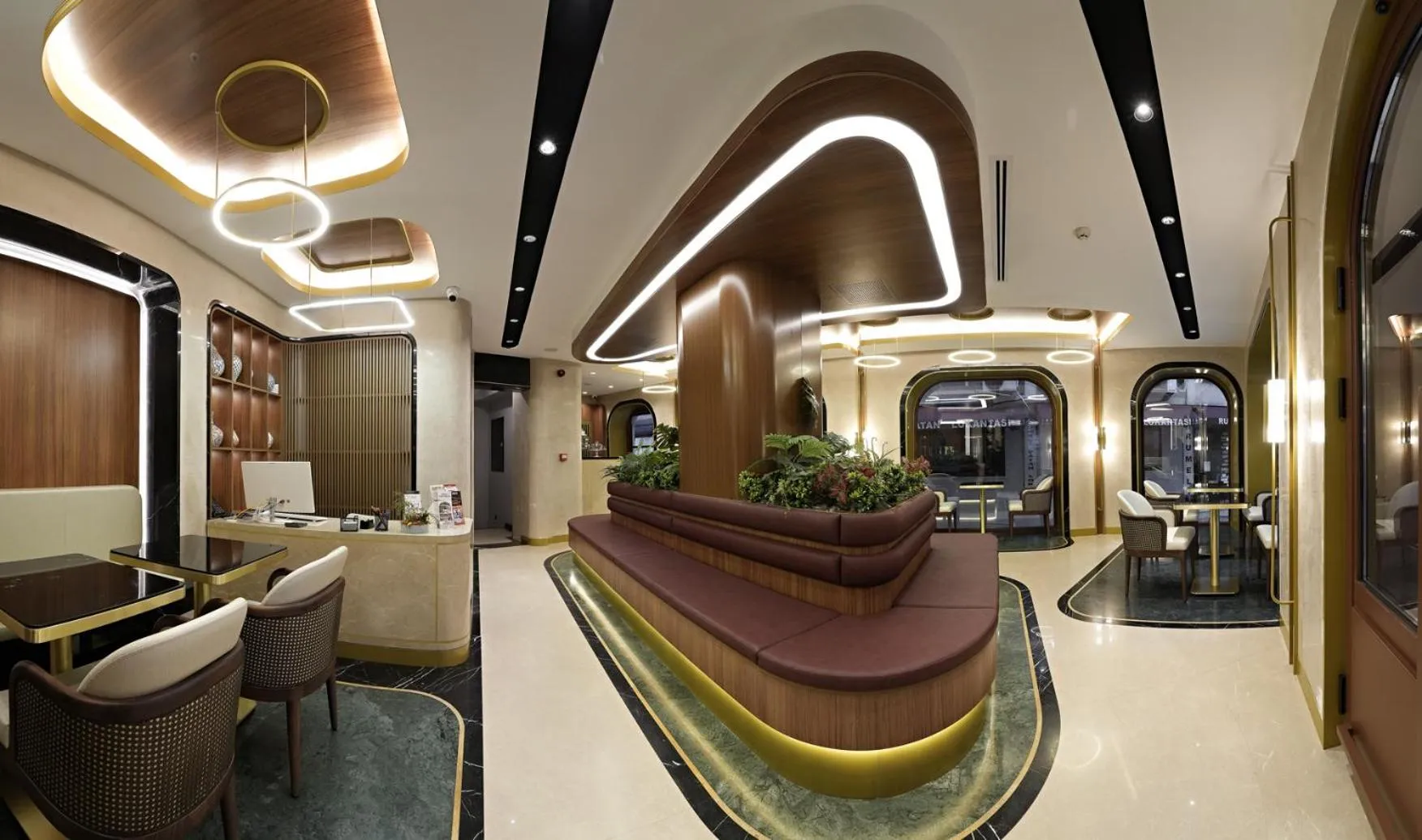 Lobby or reception in Erba Hotel