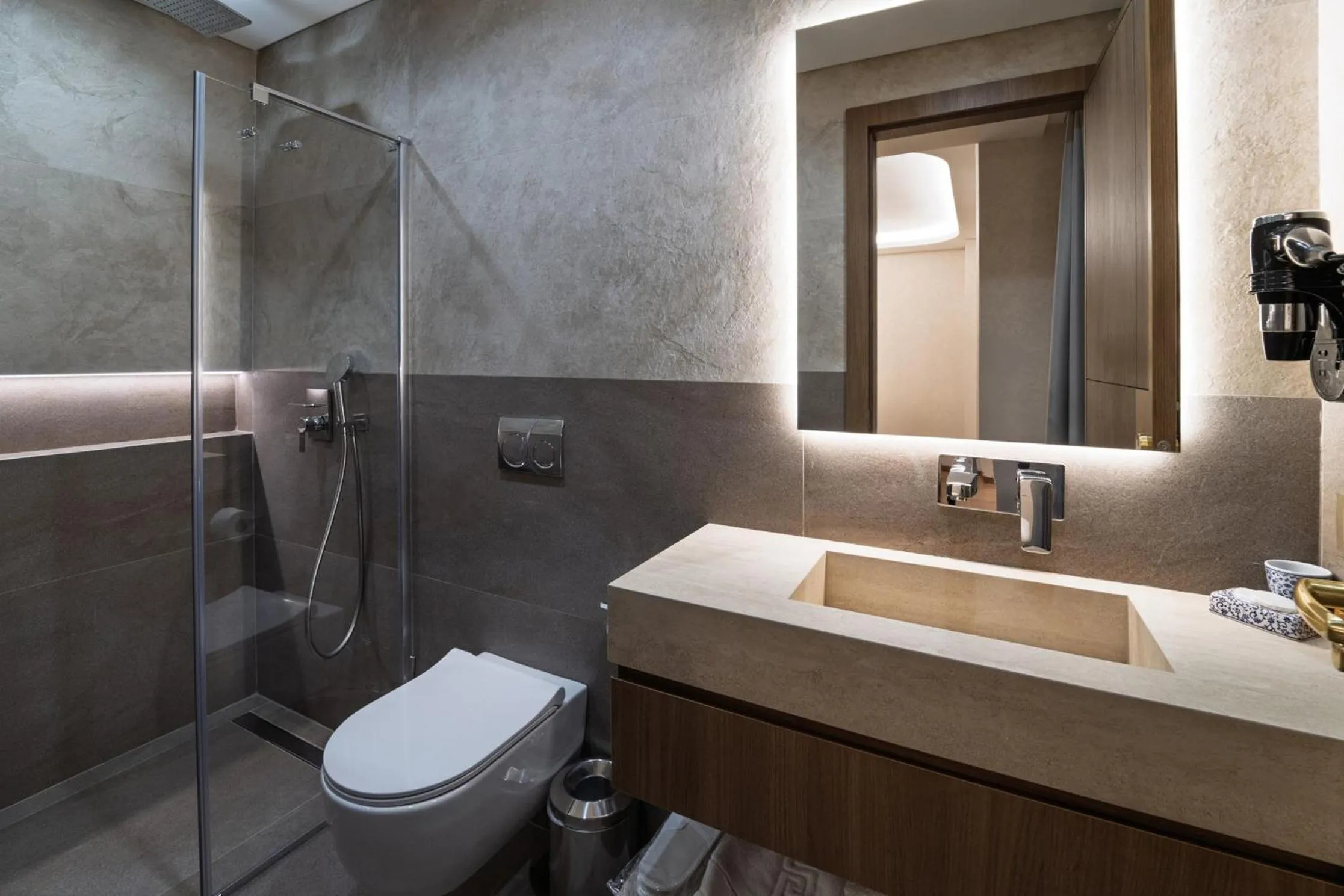 Shower in Erba Hotel