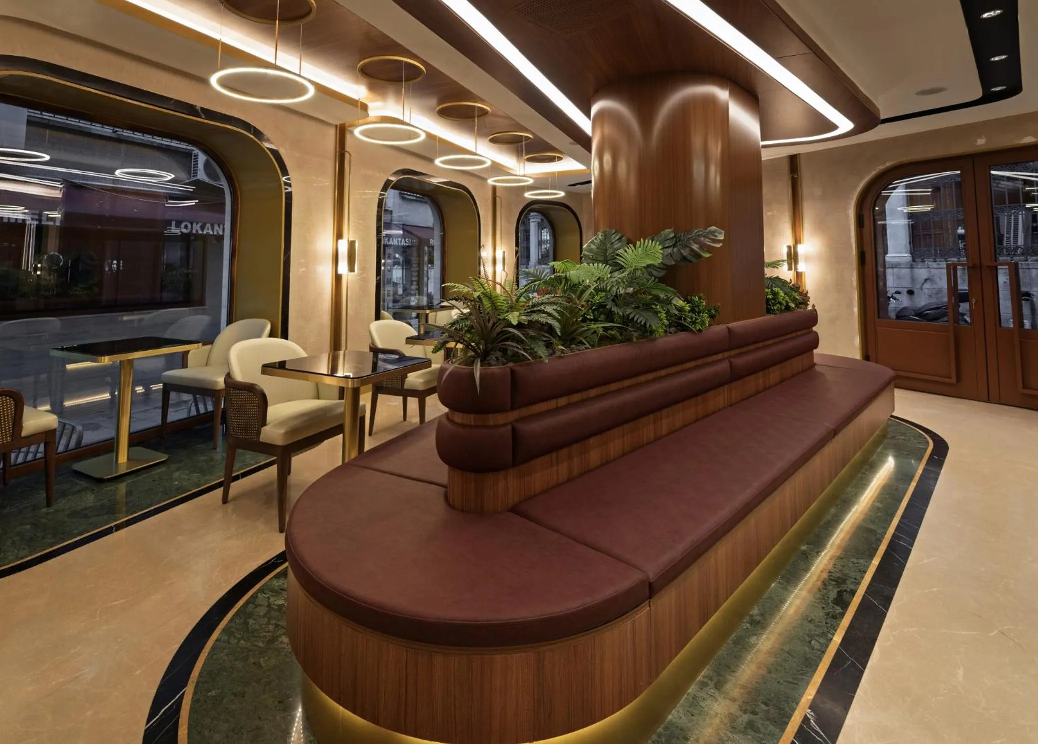 Lobby or reception in Erba Hotel