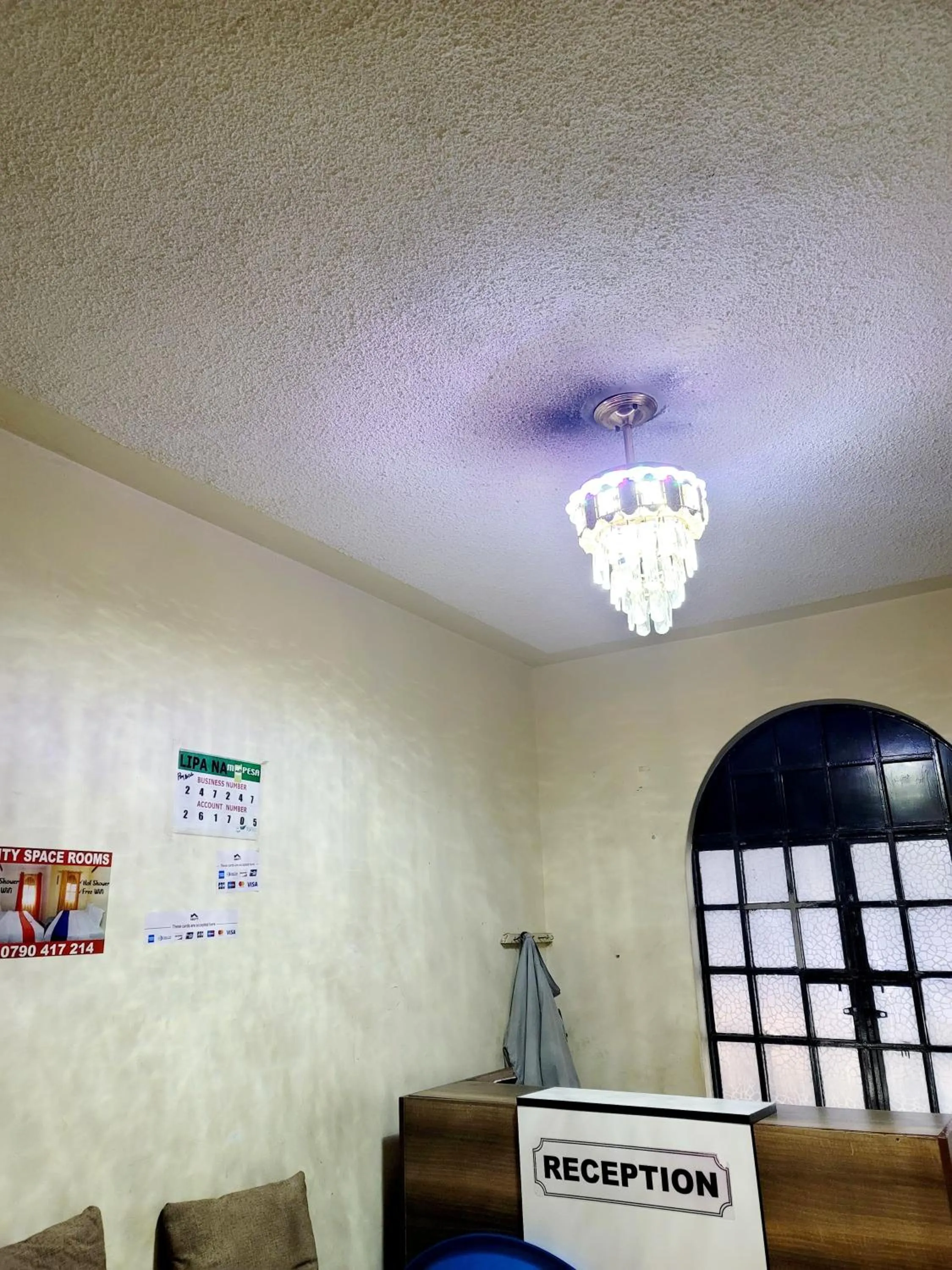 Lobby or reception in Nairobi City Space Hotel