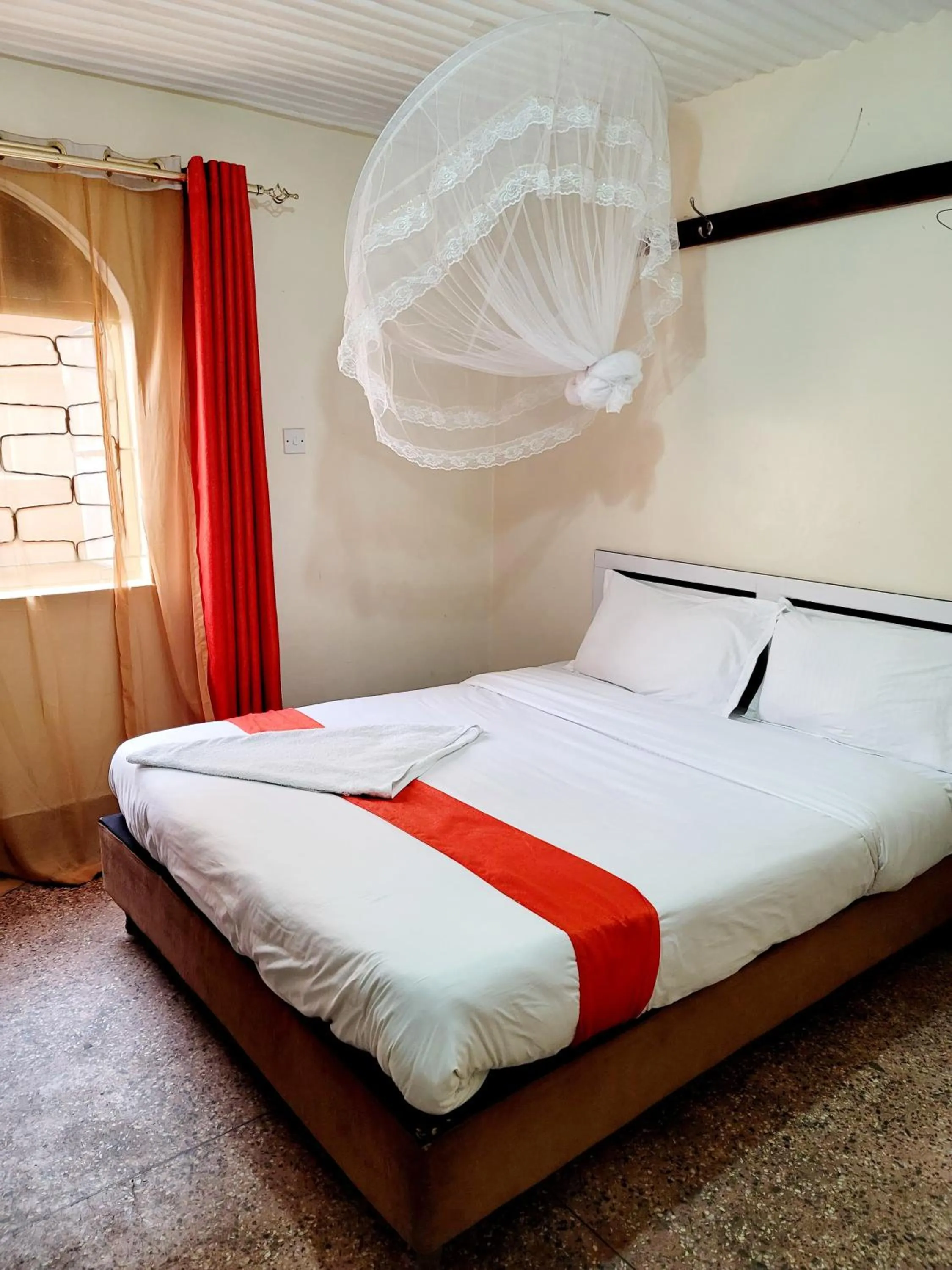 Bed in Nairobi City Space Hotel