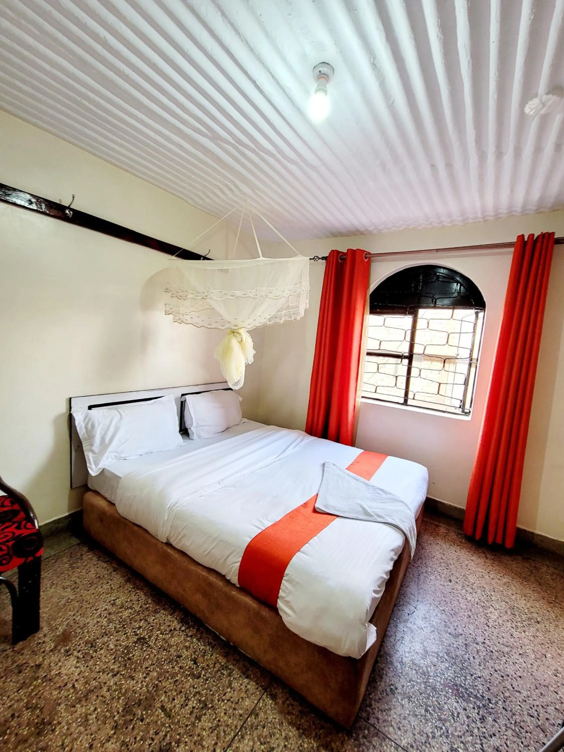 Bed in Nairobi City Space Hotel