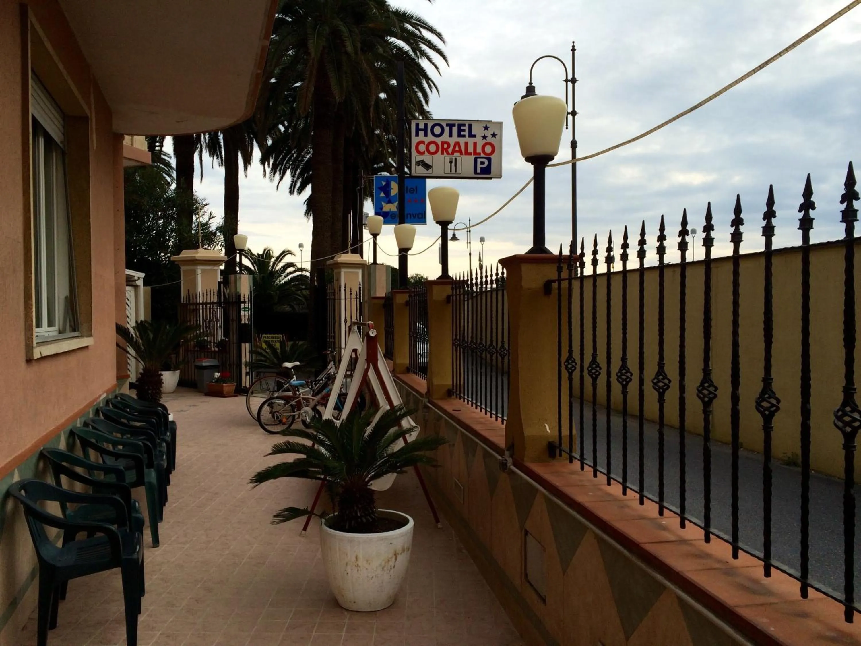 Facade/entrance in Hotel Corallo