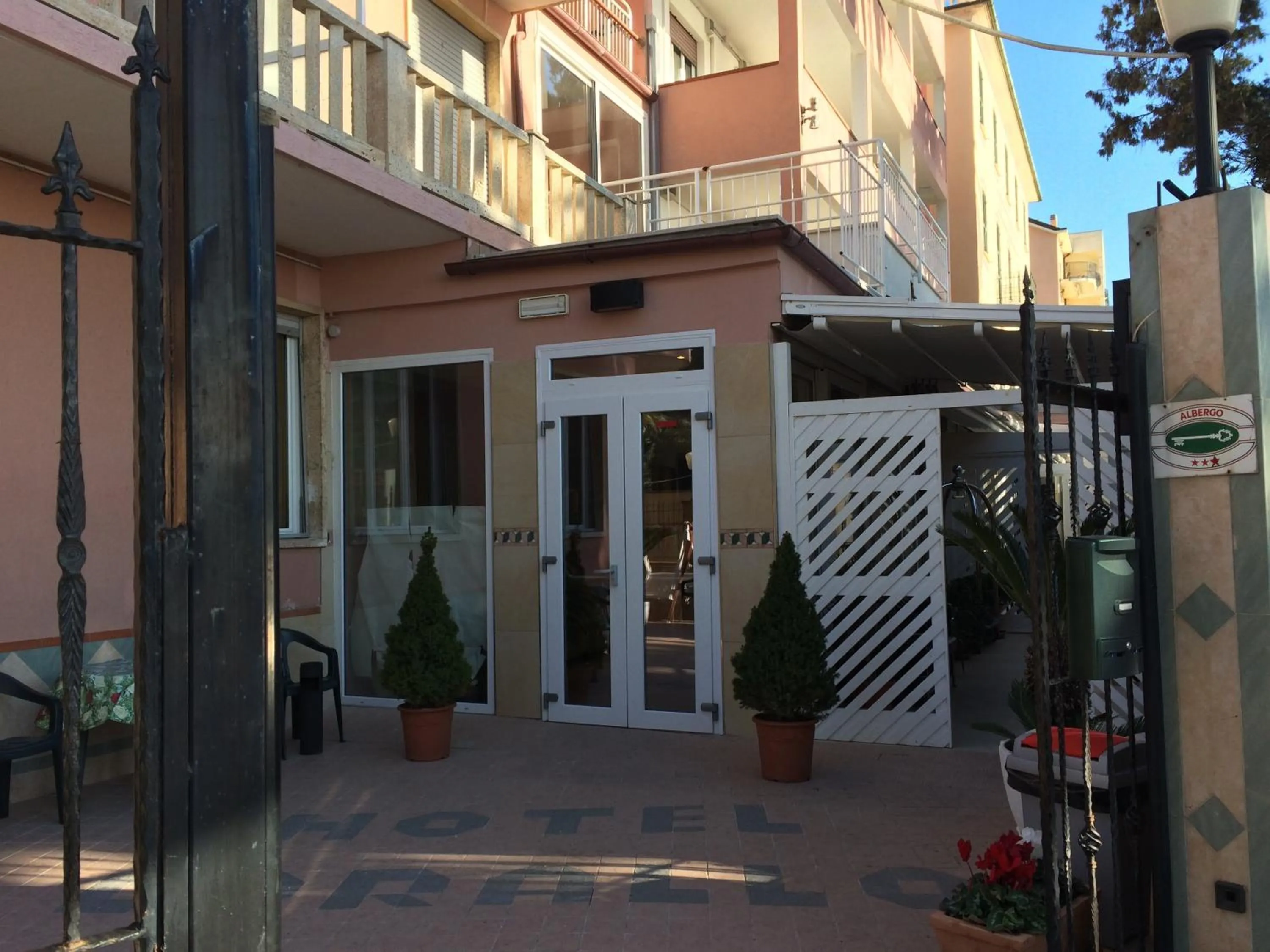 Facade/entrance in Hotel Corallo