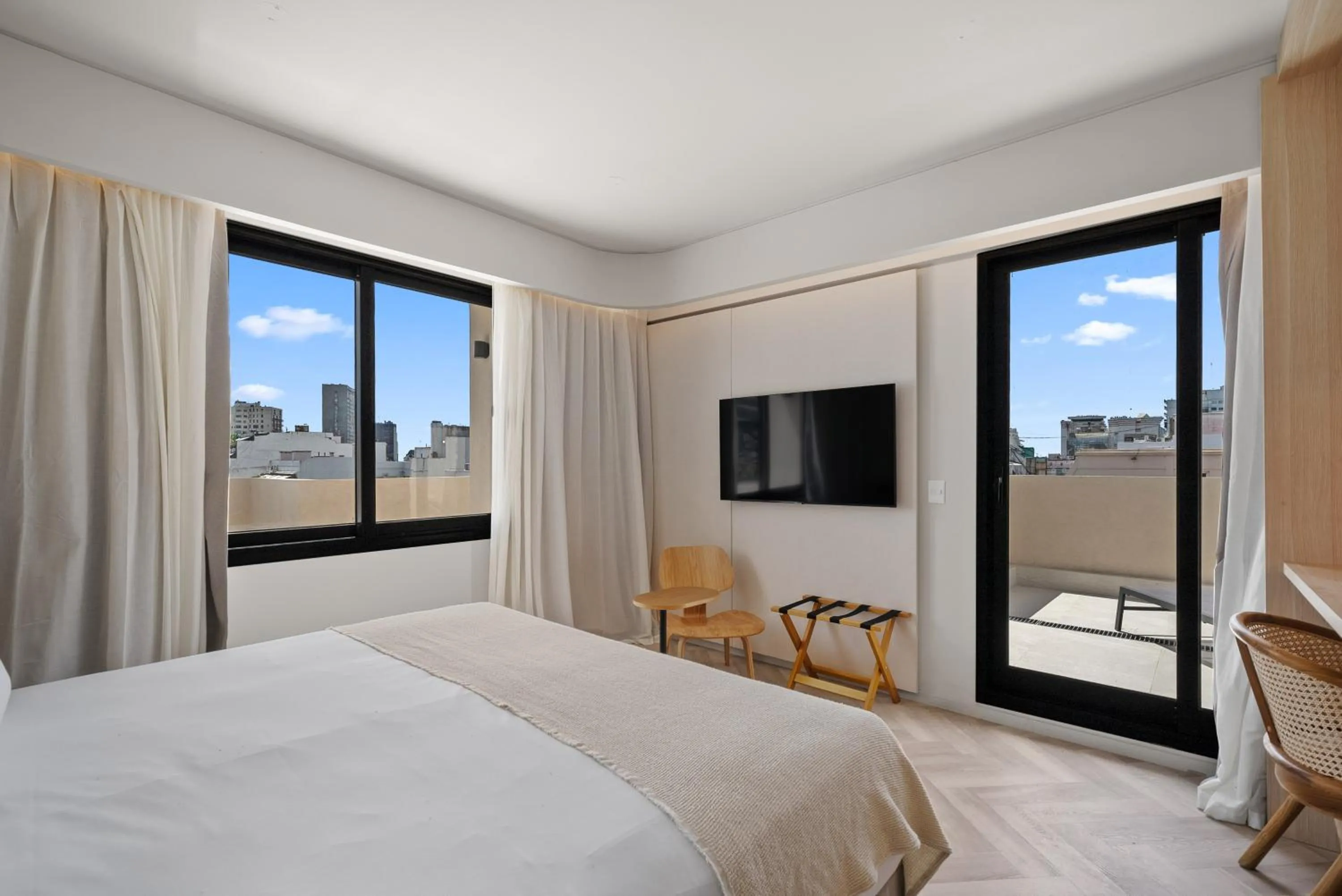 View (from property/room), Bed in Vilon Recoleta Hotel
