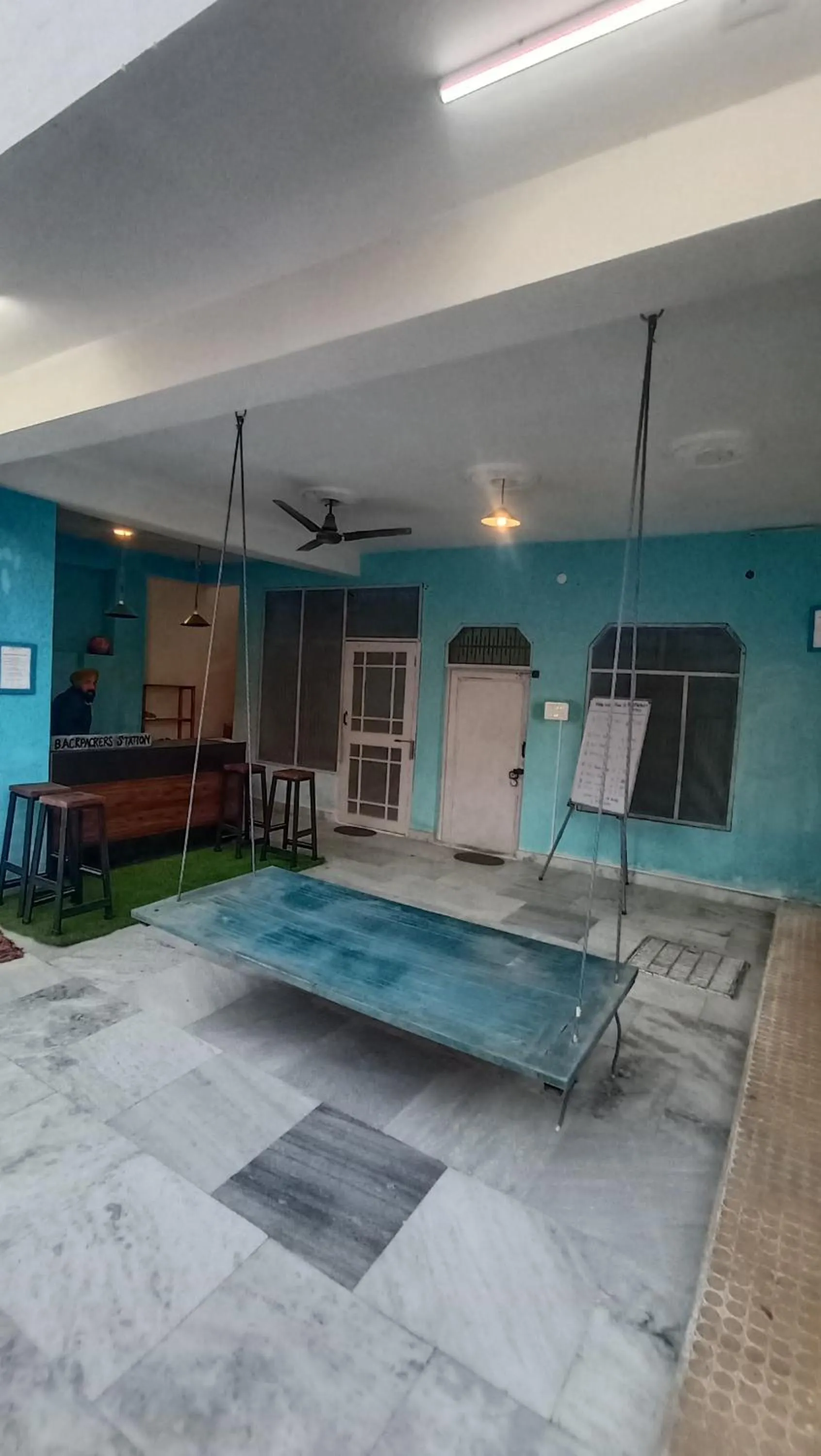 Lobby or reception in Backpackers Station