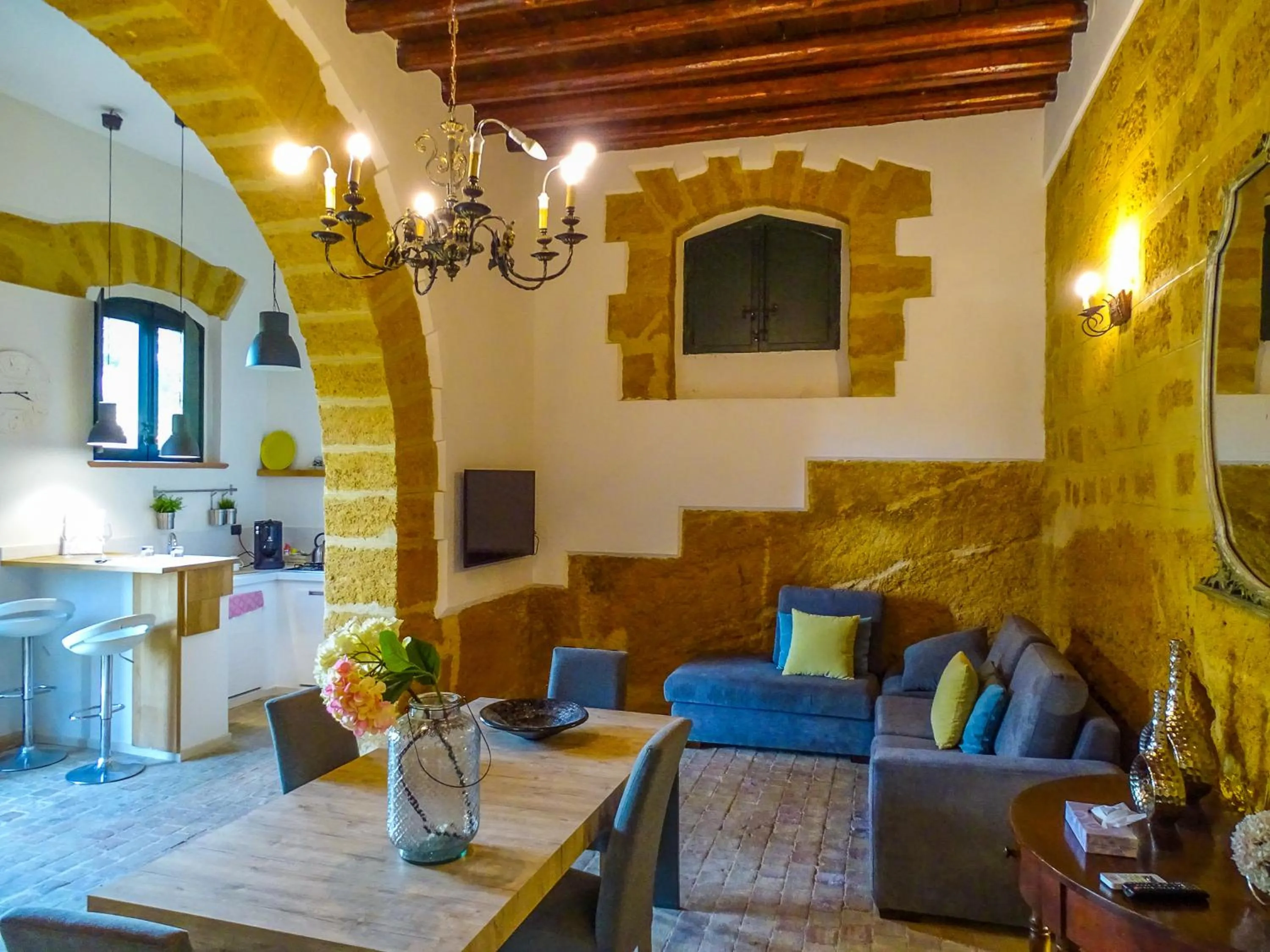 Living room in Villa La Lumia B&B Suites & Apartments