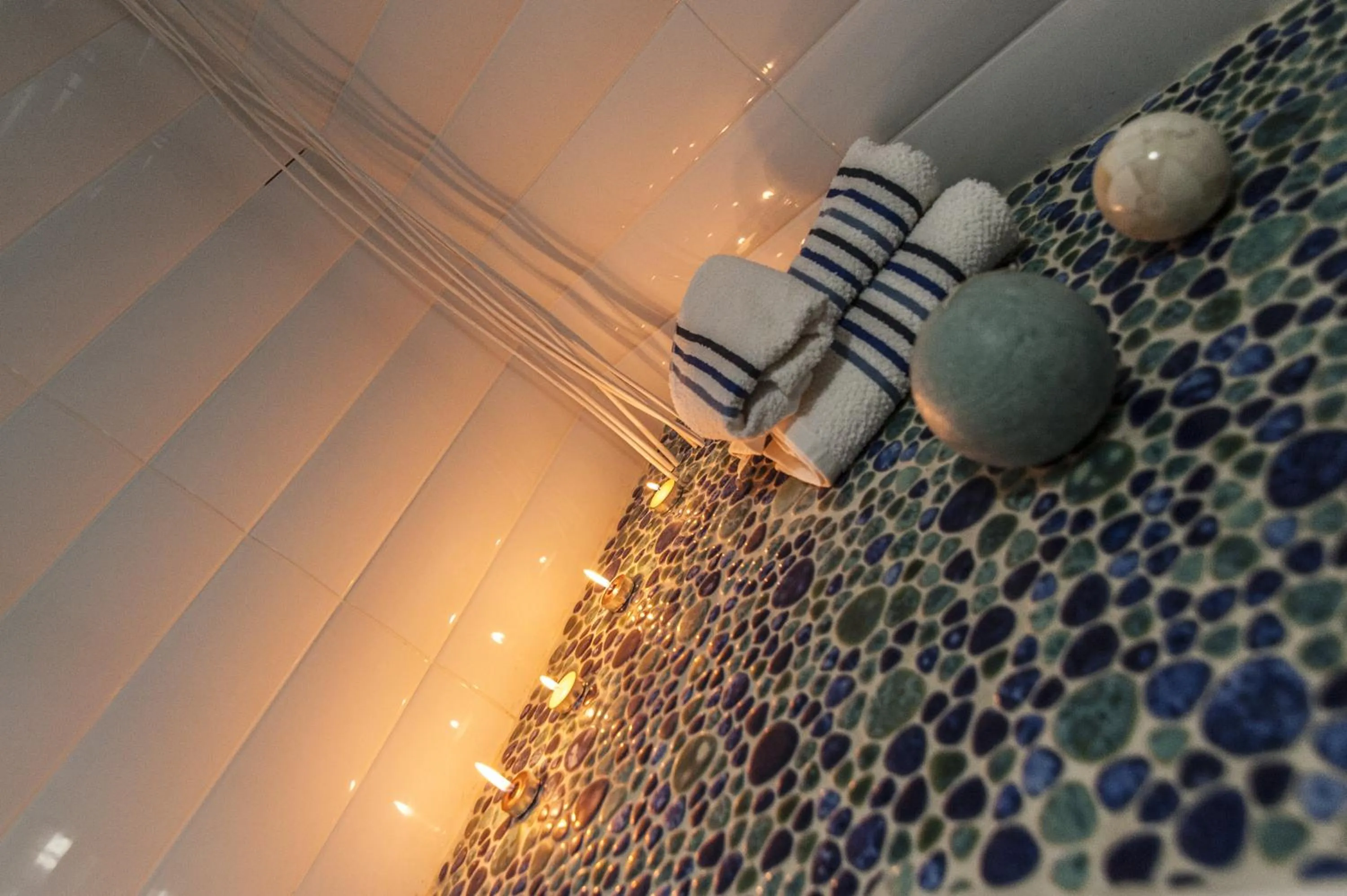 Shower in Villa La Lumia B&B Suites & Apartments