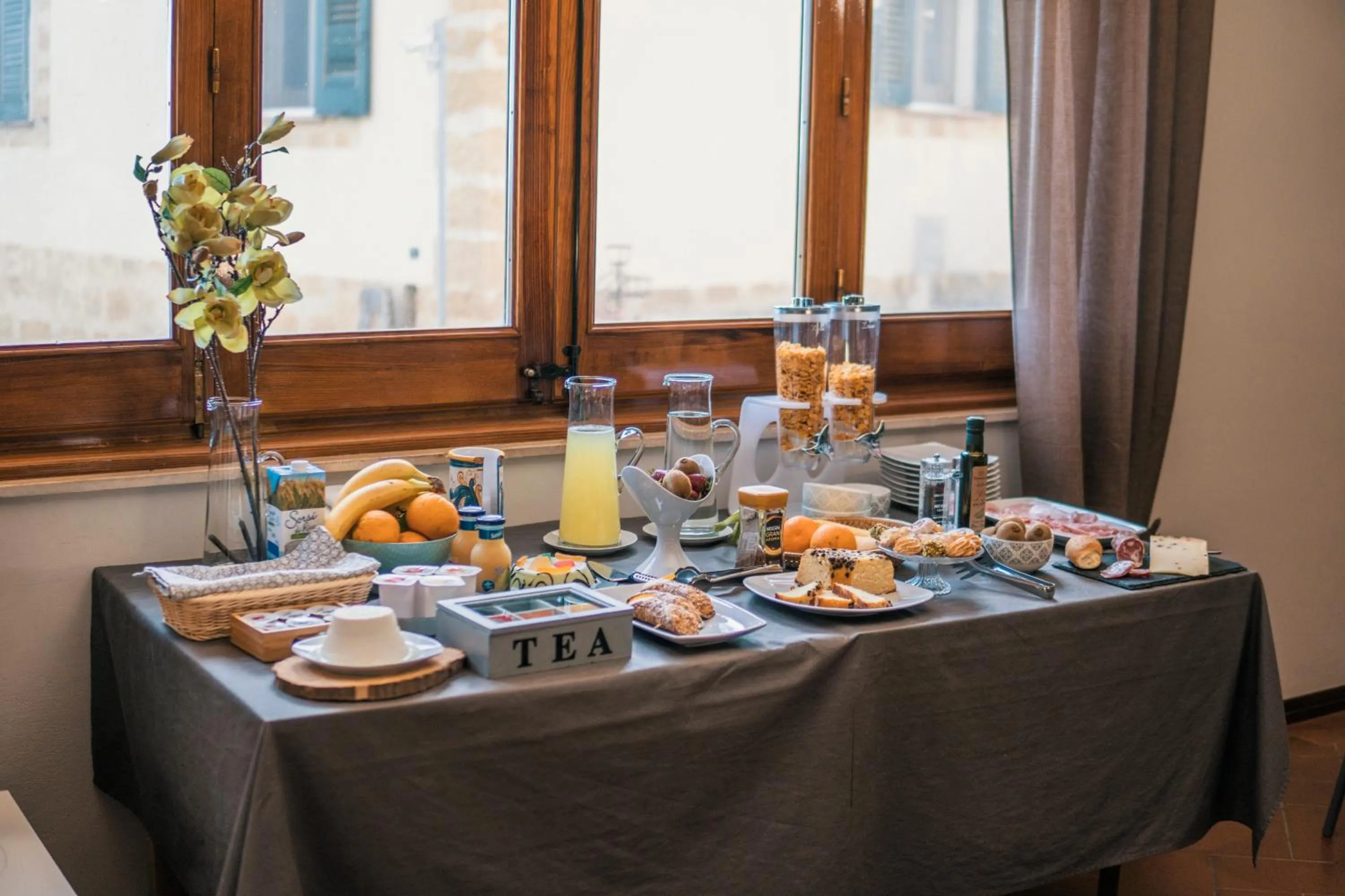 Food in Villa La Lumia B&B Suites & Apartments