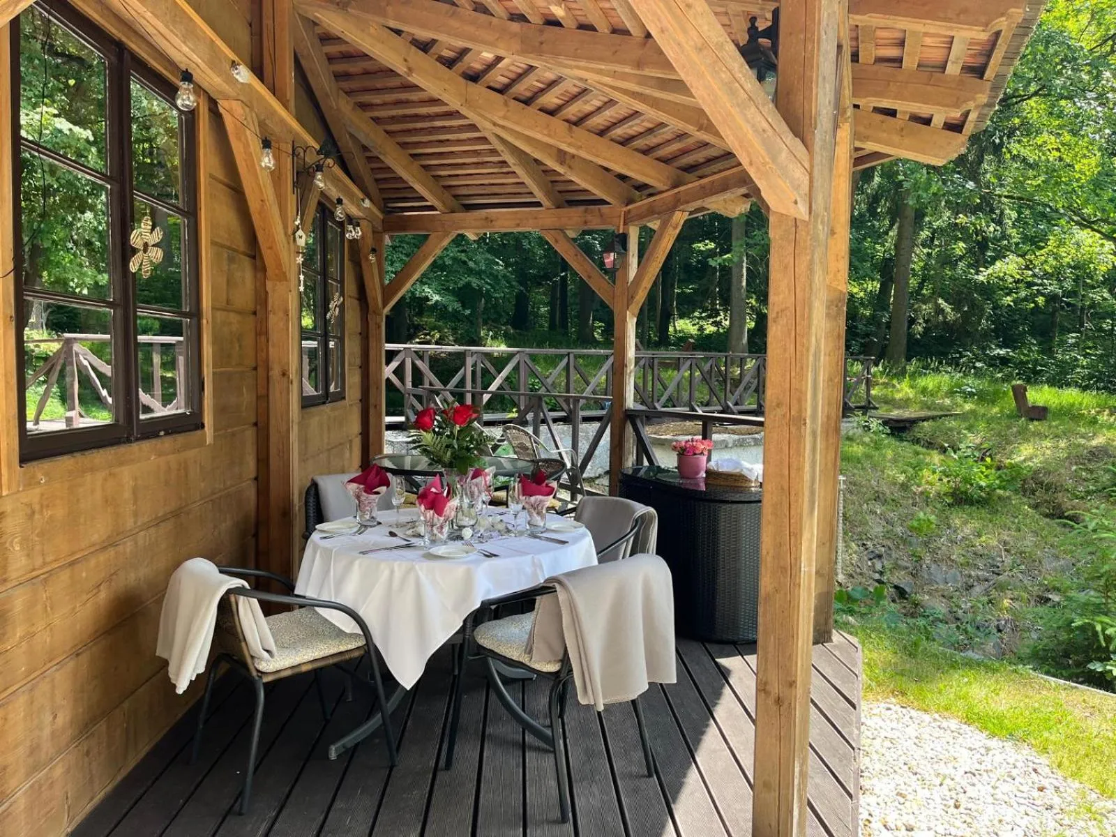 Balcony/Terrace in Parkhotel Forest