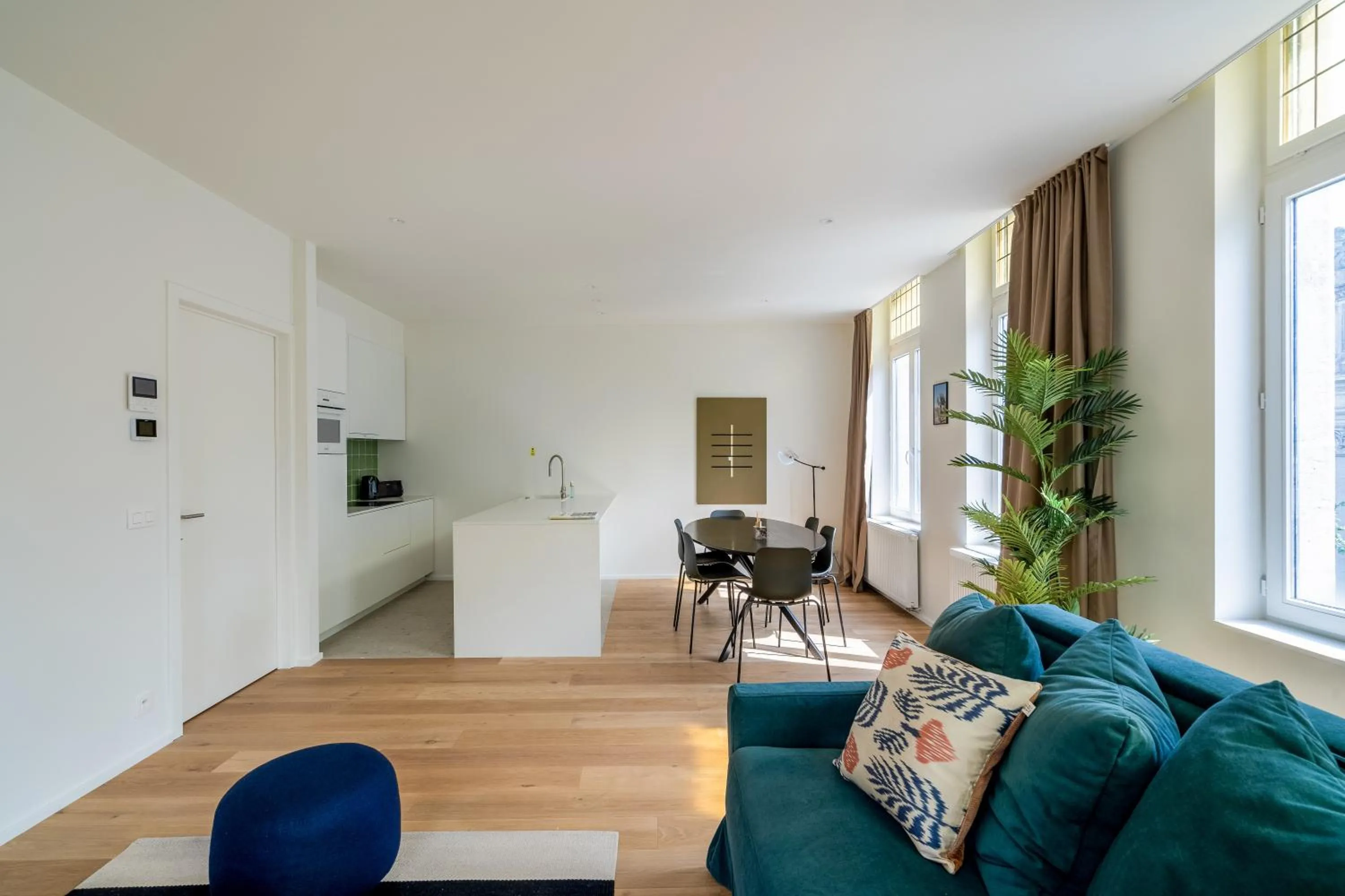 Kitchen or kitchenette in Smartflats - Meir Antwerp