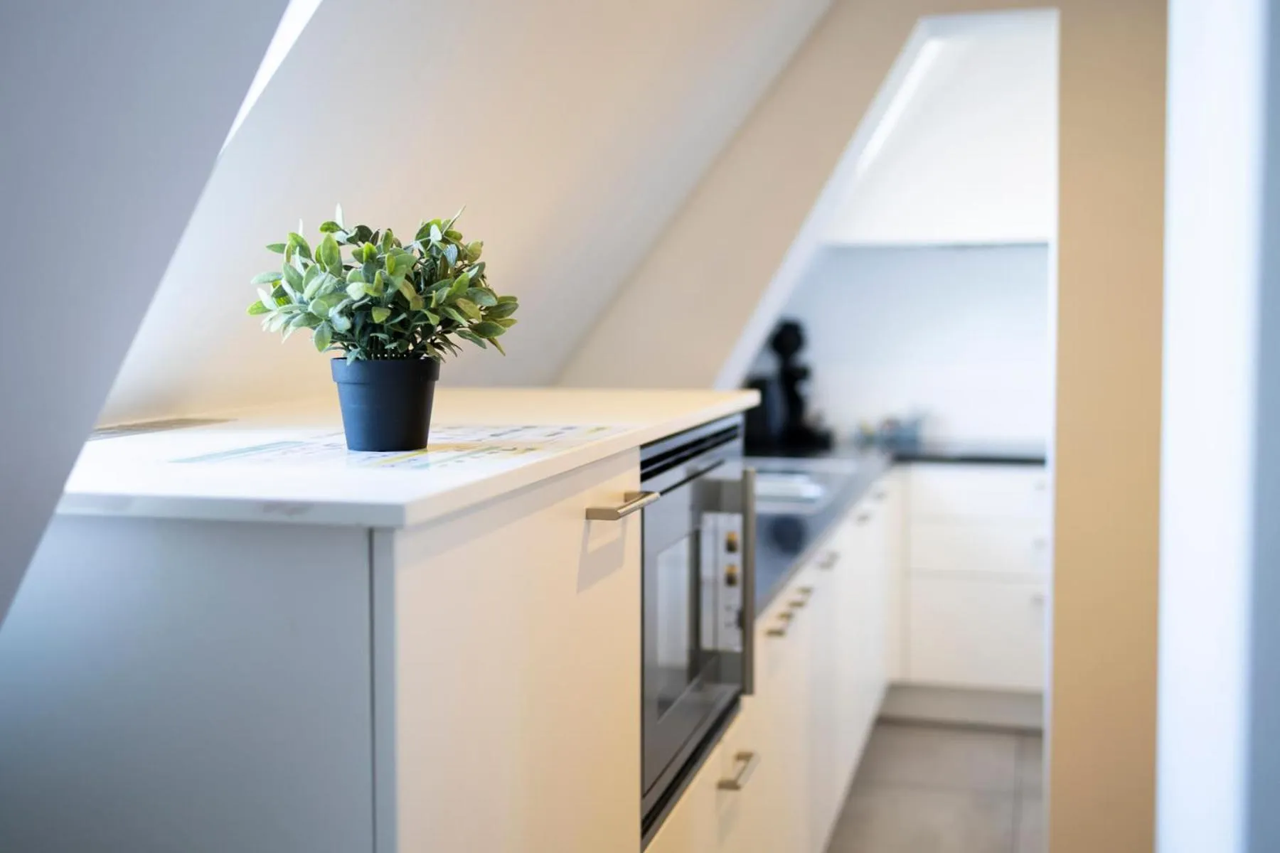 Kitchen or kitchenette in Smartflats - Meir Antwerp