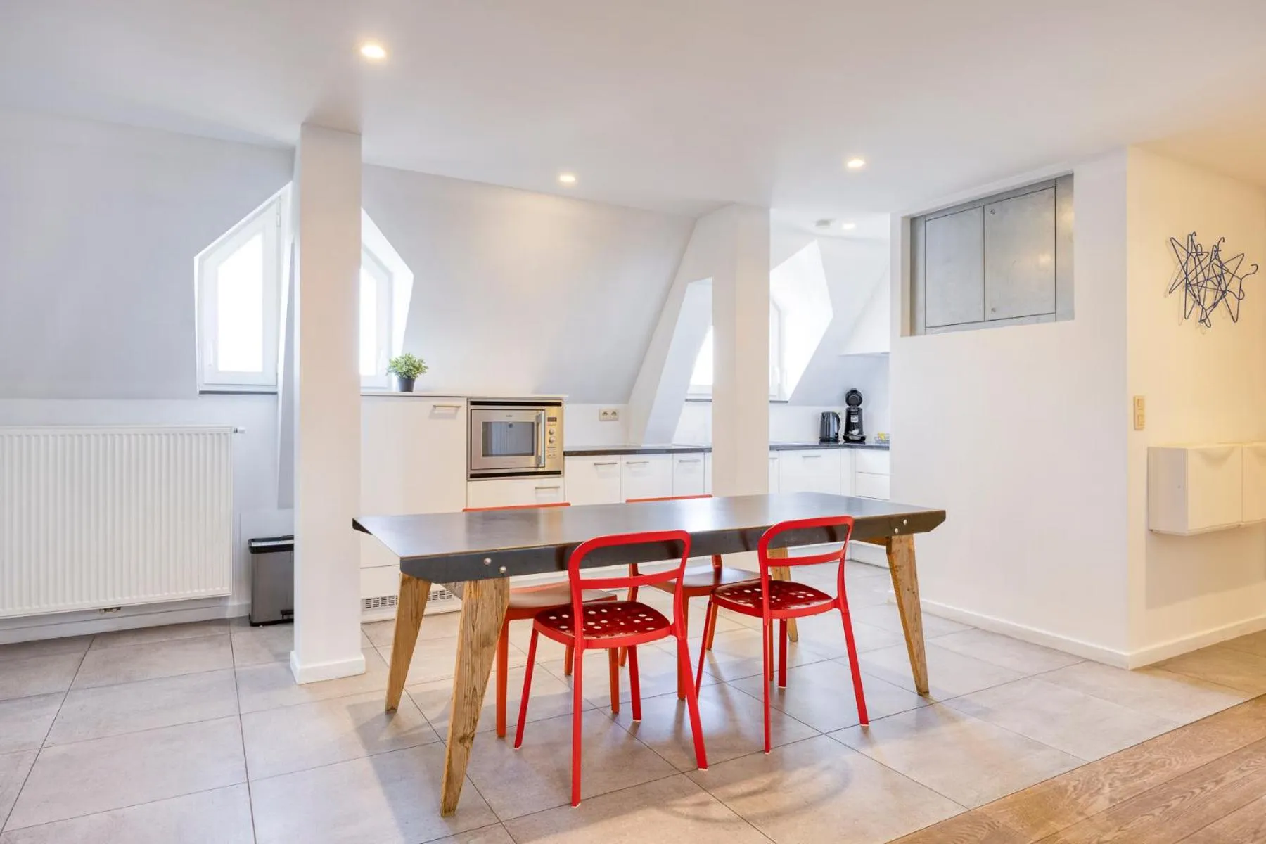 Kitchen or kitchenette in Smartflats - Meir Antwerp
