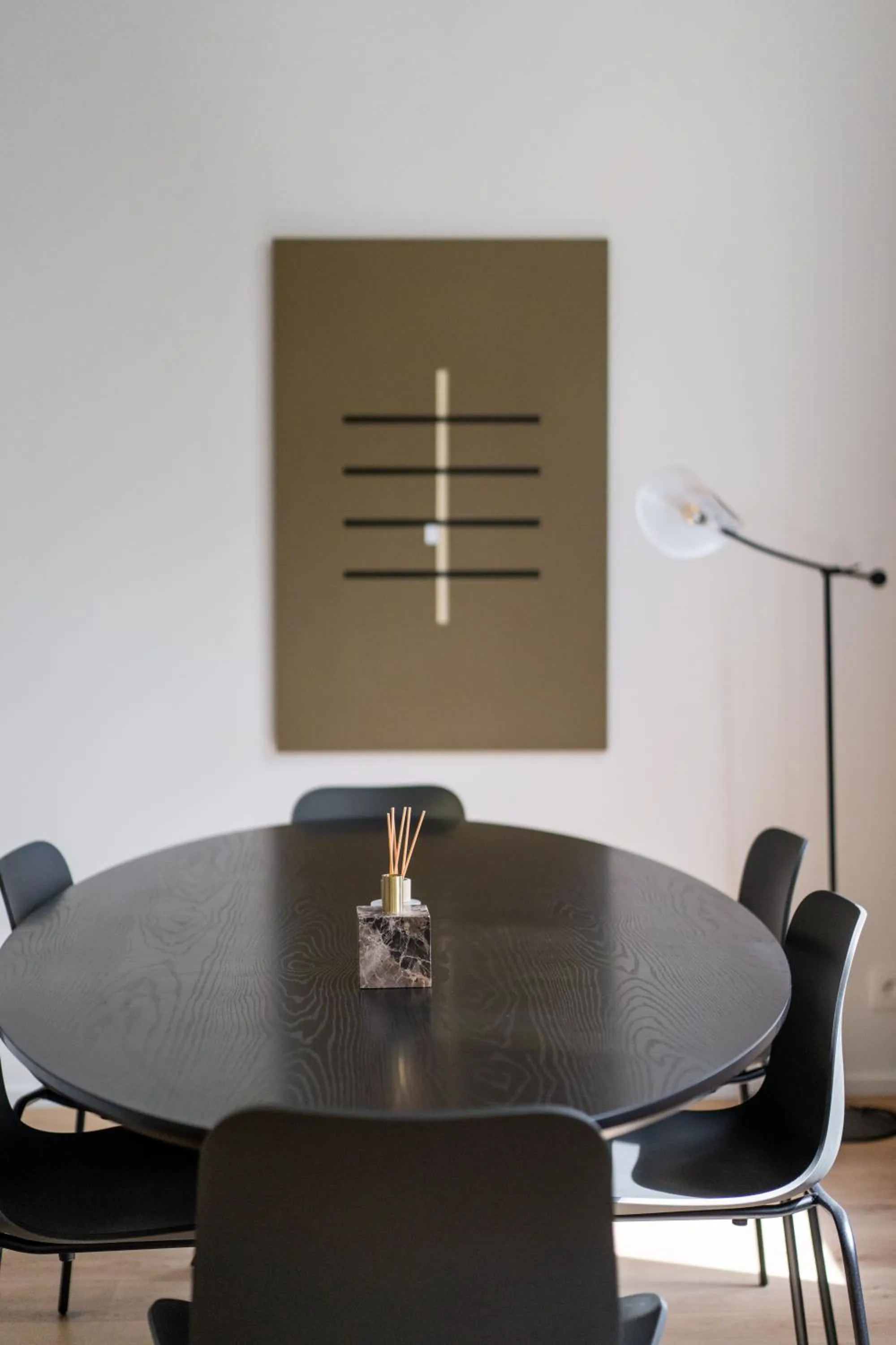 Seating area in Smartflats - Meir Antwerp