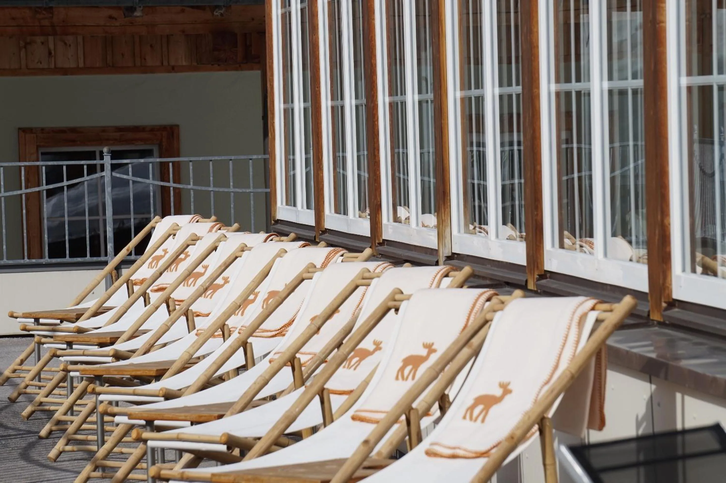 Balcony/Terrace in Hotel Sportalmmm, Hoch-Genuss