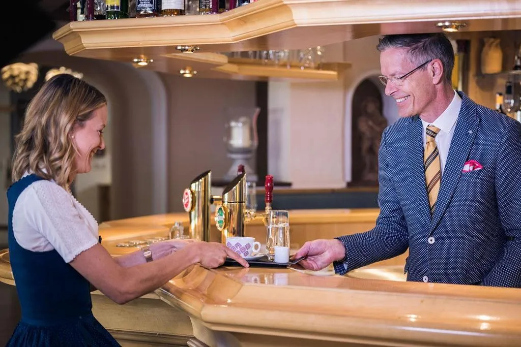 Lounge or bar in Hotel Sportalmmm, Hoch-Genuss