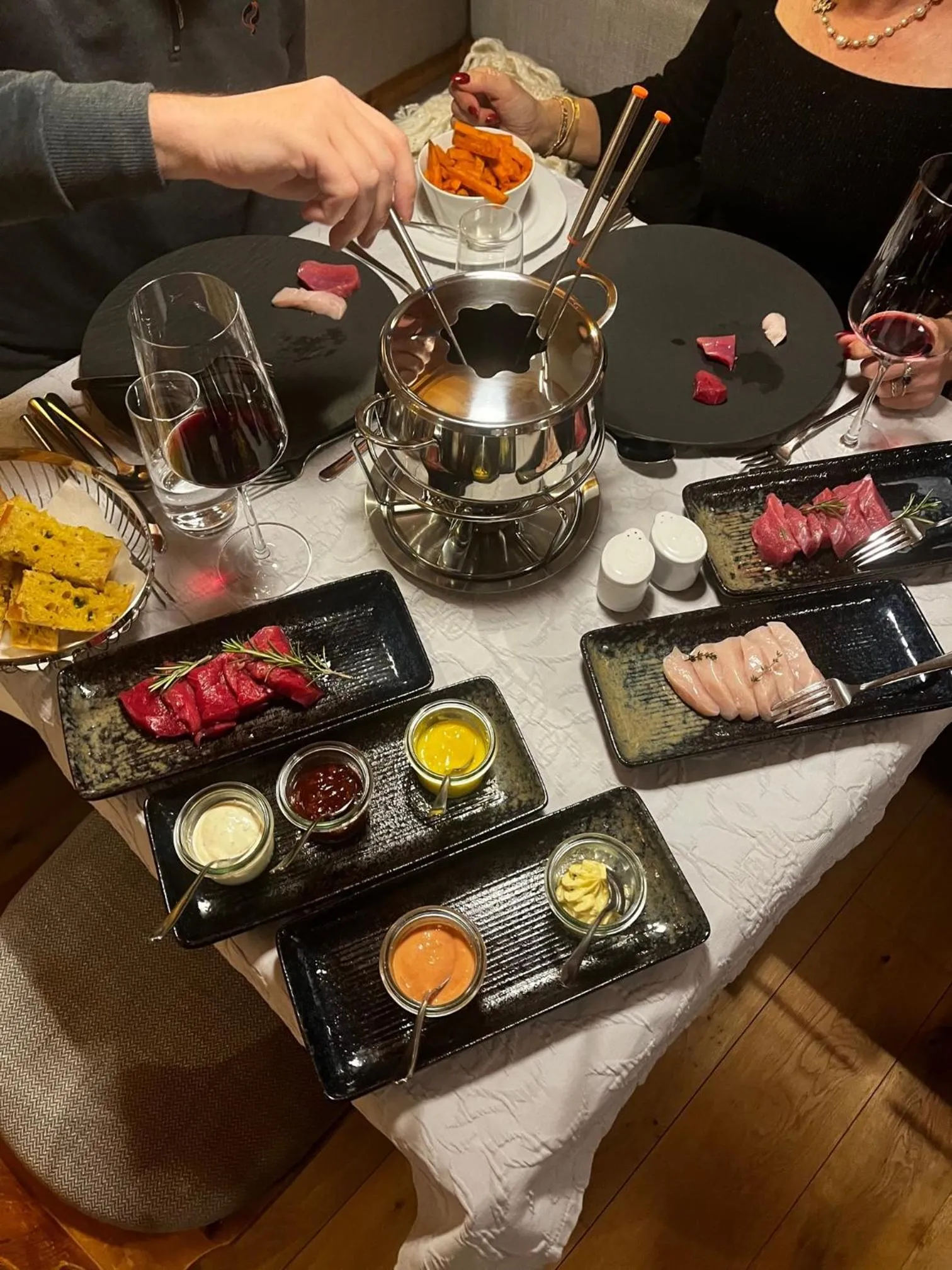 Food in Hotel Sportalmmm, Hoch-Genuss