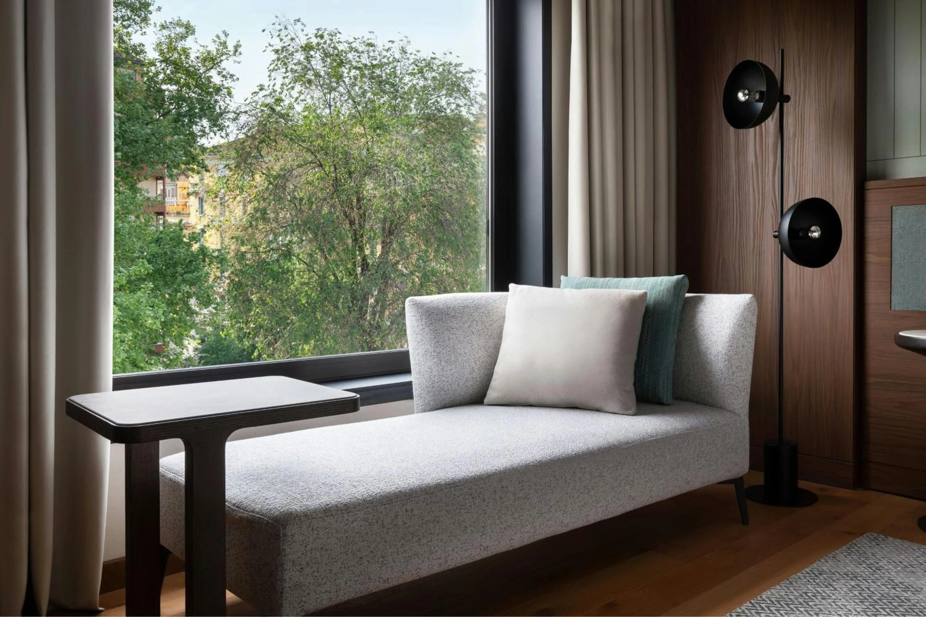 Photo of the whole room, Bed in Milan Marriott Hotel