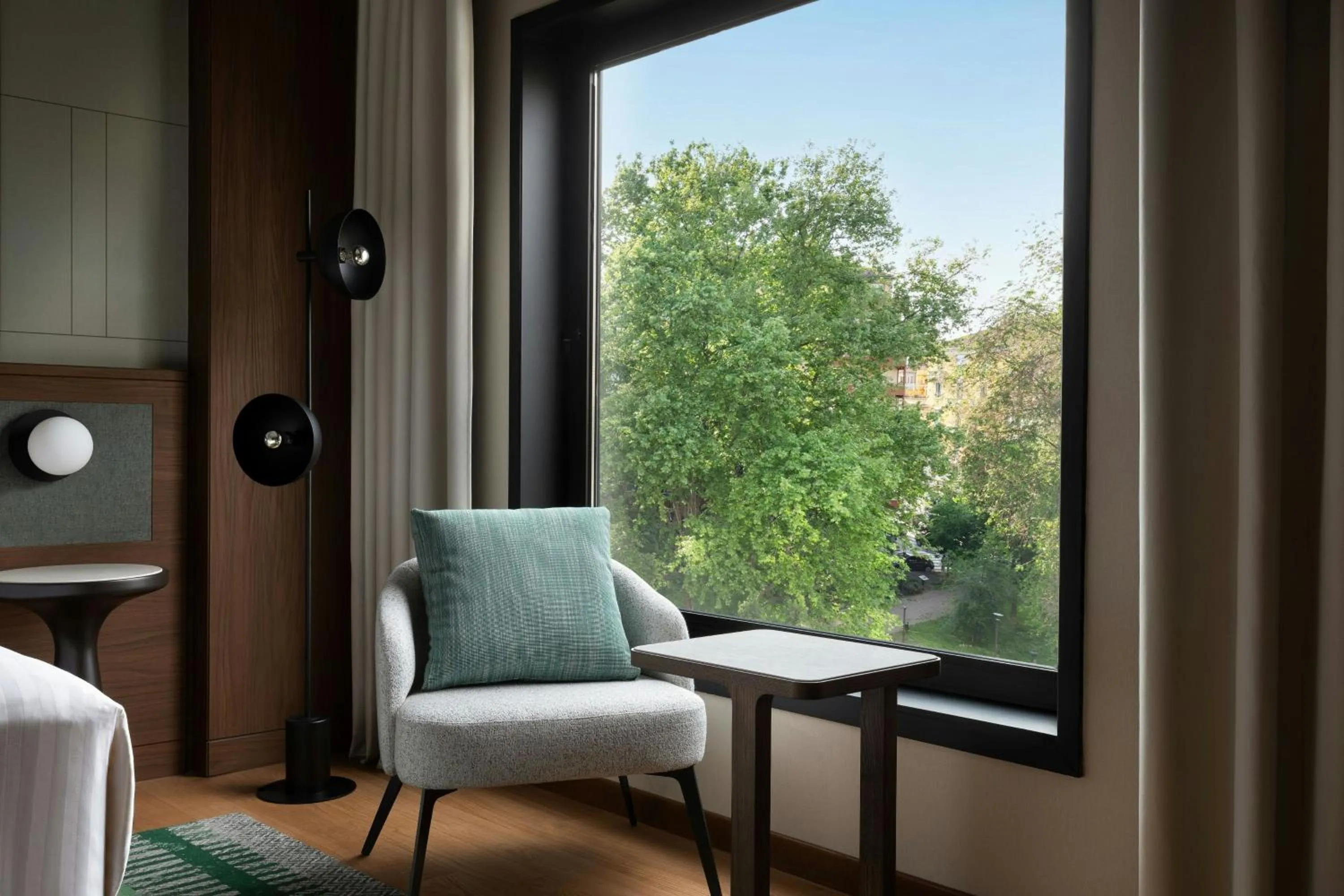 Photo of the whole room in Milan Marriott Hotel