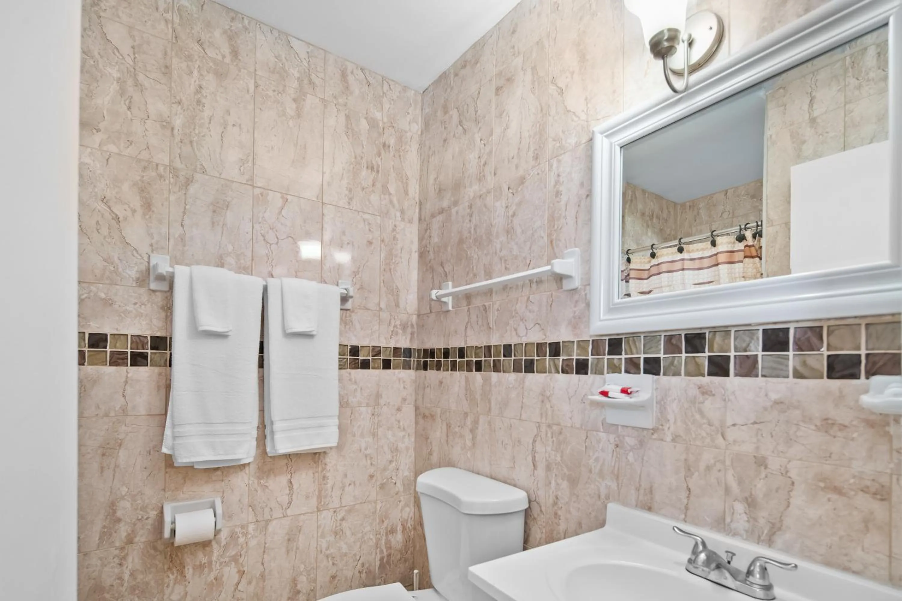 Bathroom in Tamiami Motel