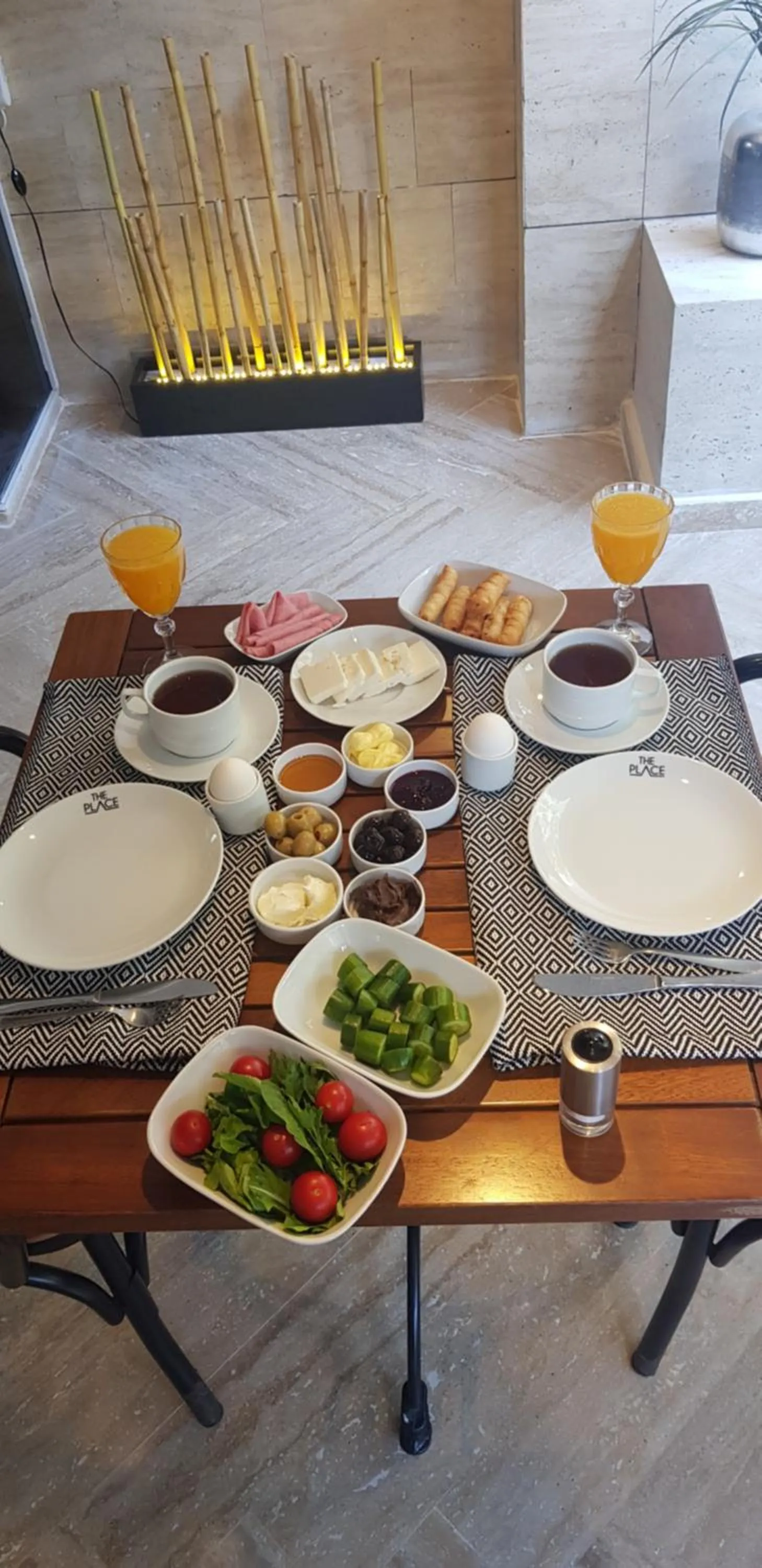 Food and drinks in The Place Suit & Apartments