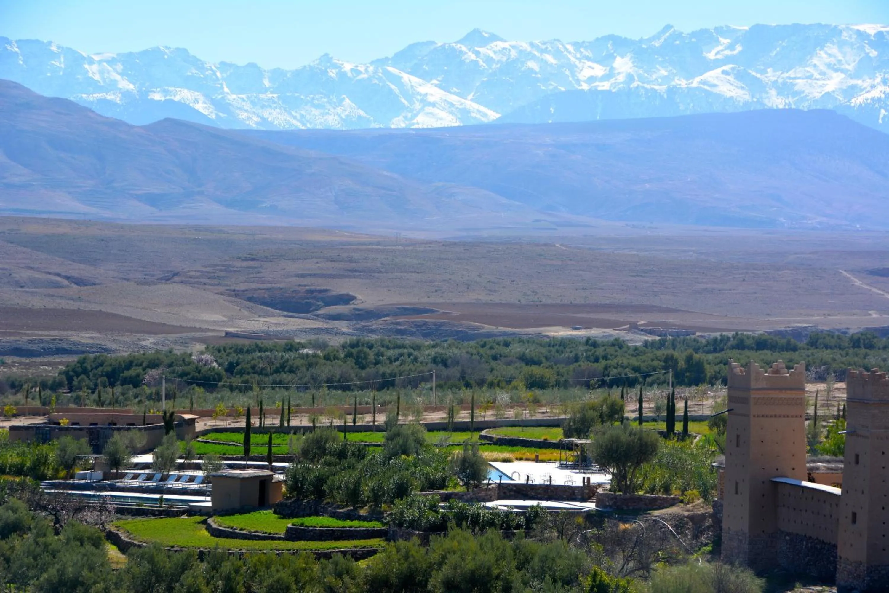 Garden in Kasbah Beldi