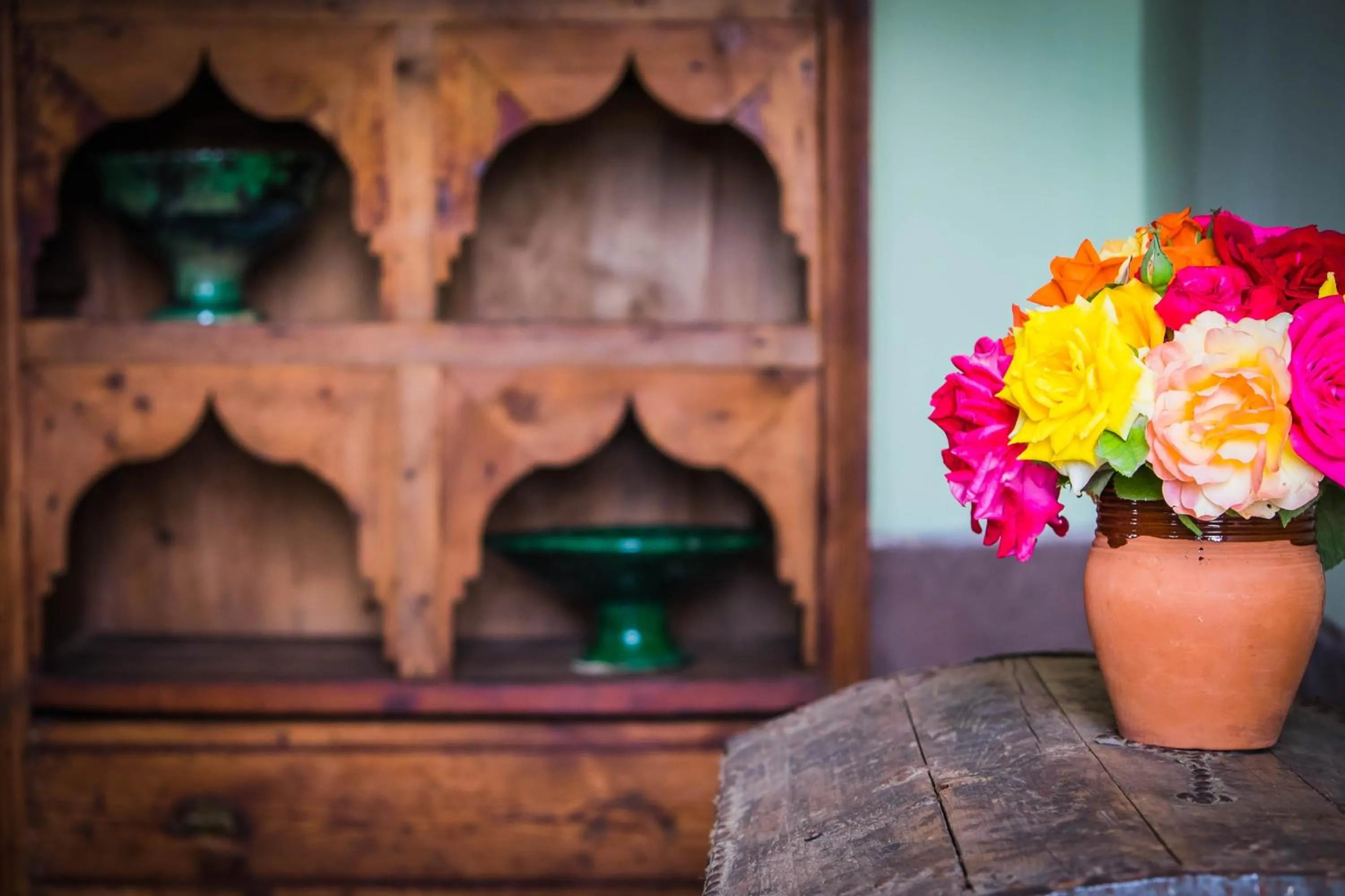 Decorative detail in Kasbah Beldi