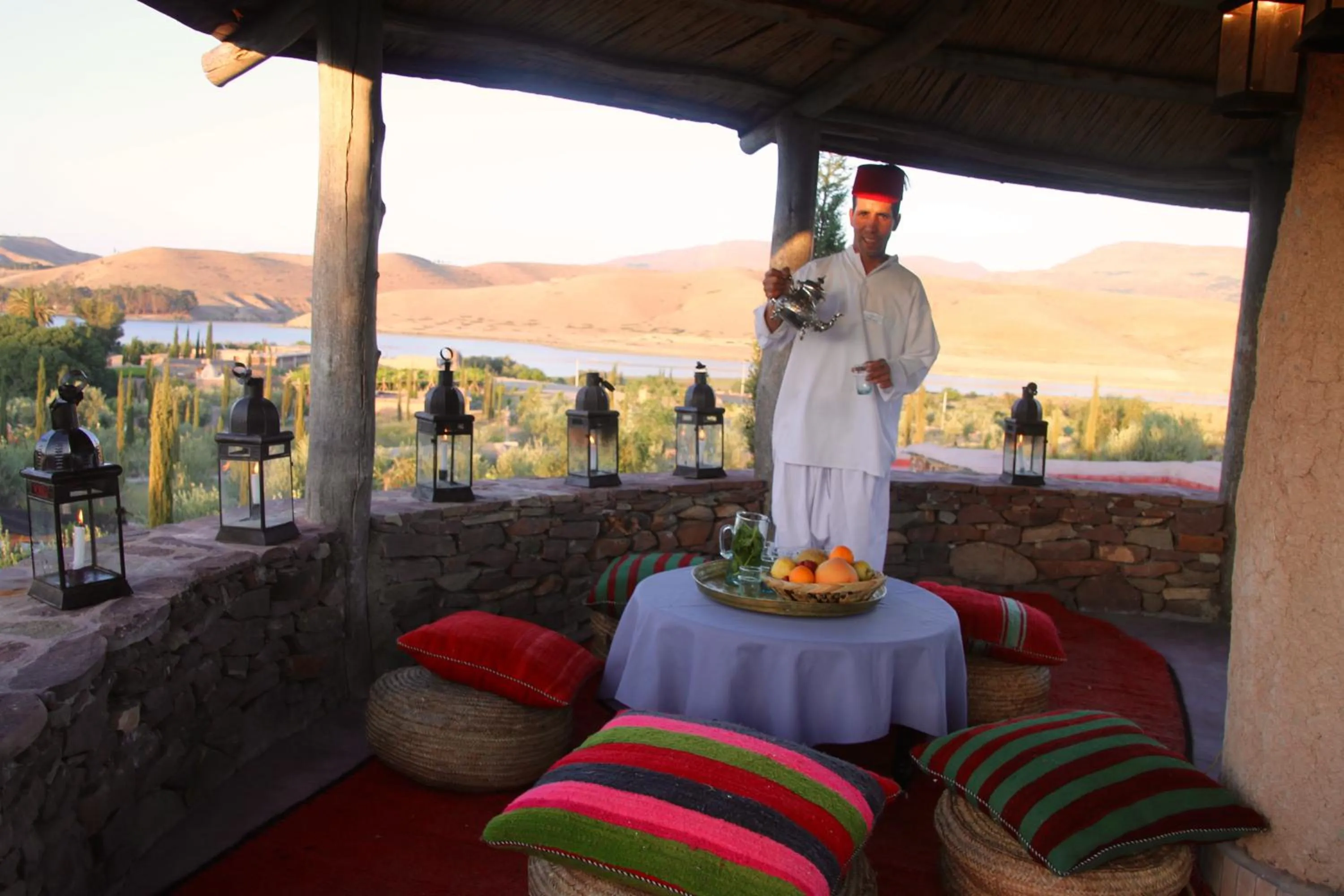 Staff in Kasbah Beldi