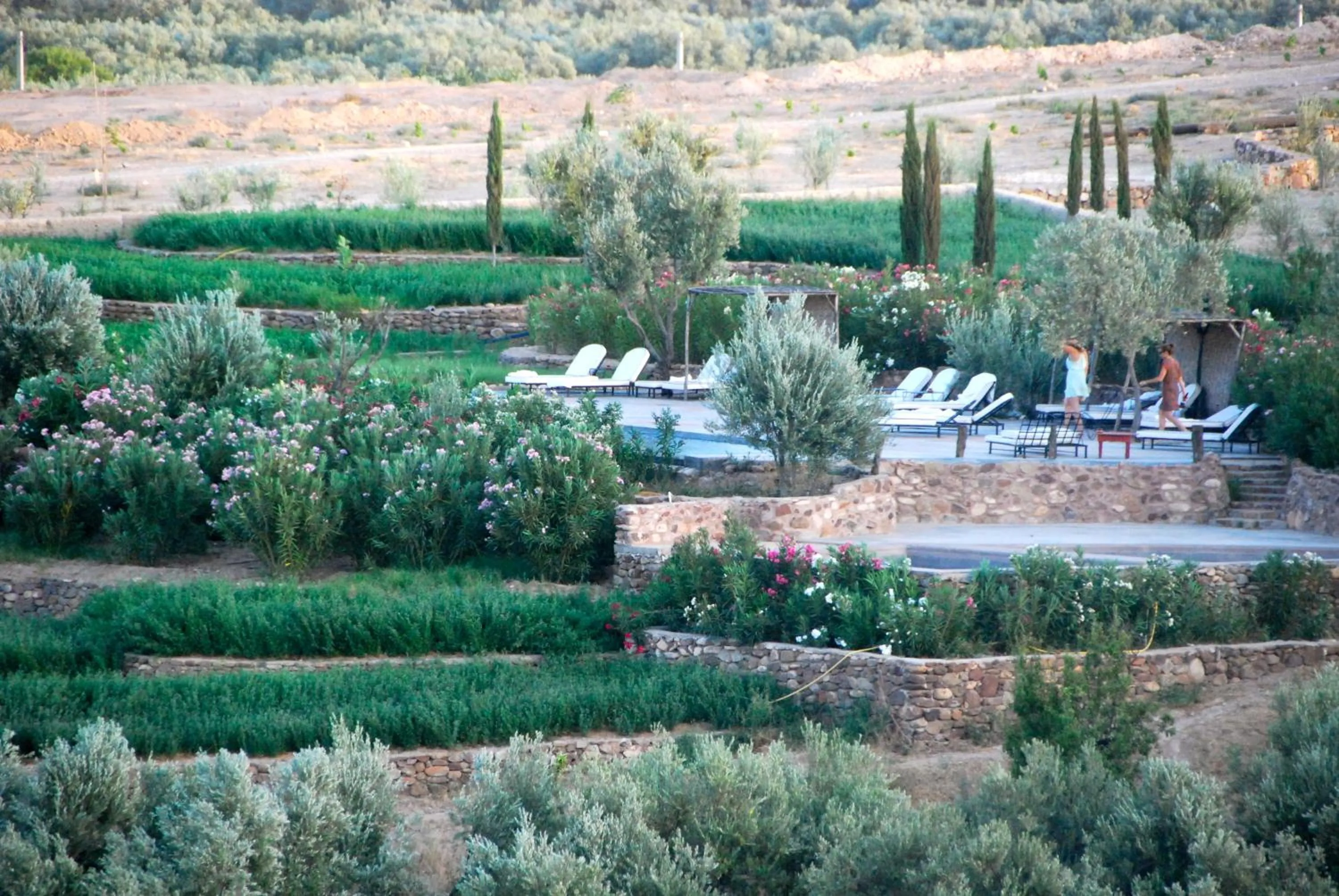 Swimming pool in Kasbah Beldi