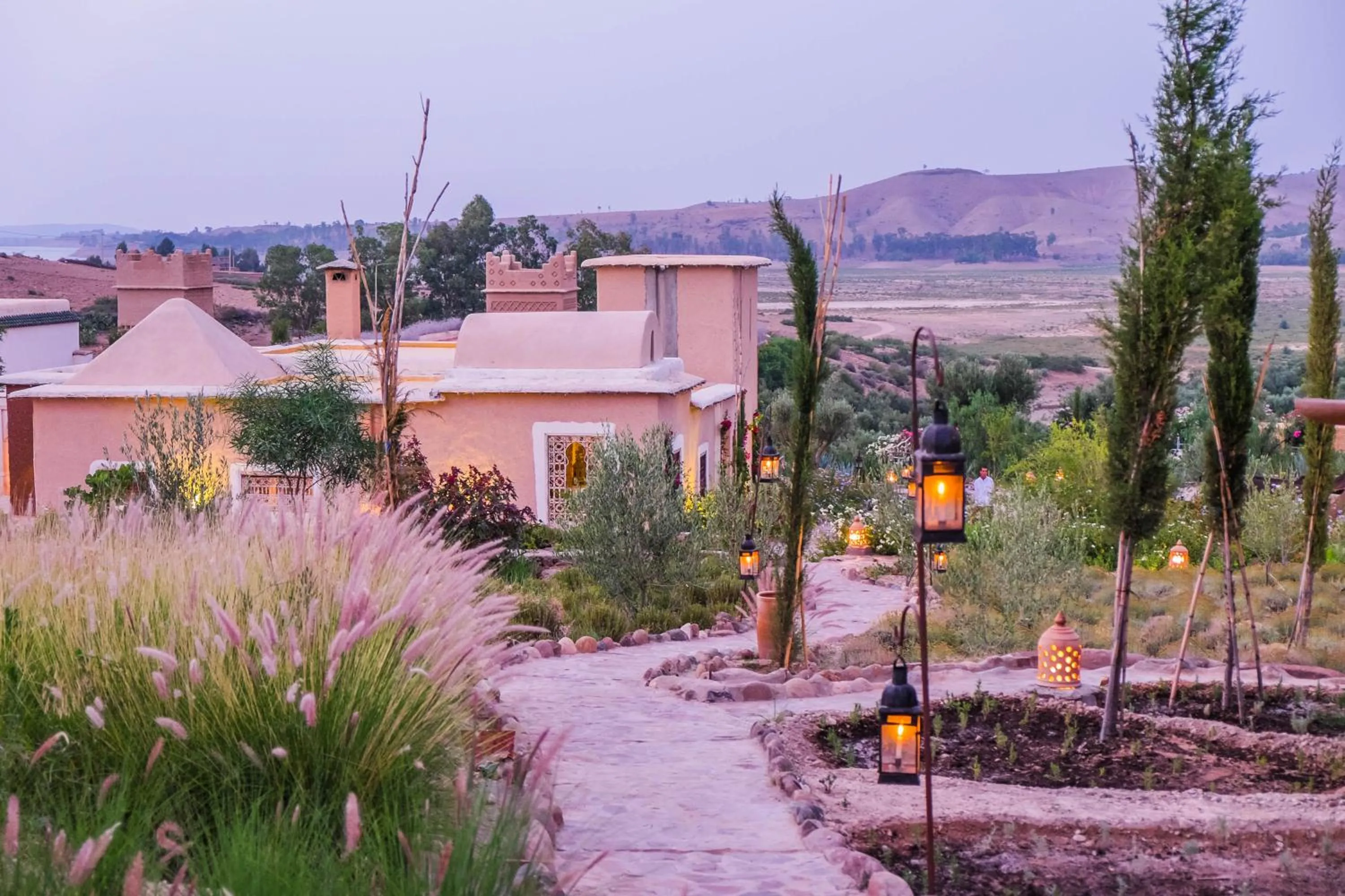 Garden in Kasbah Beldi