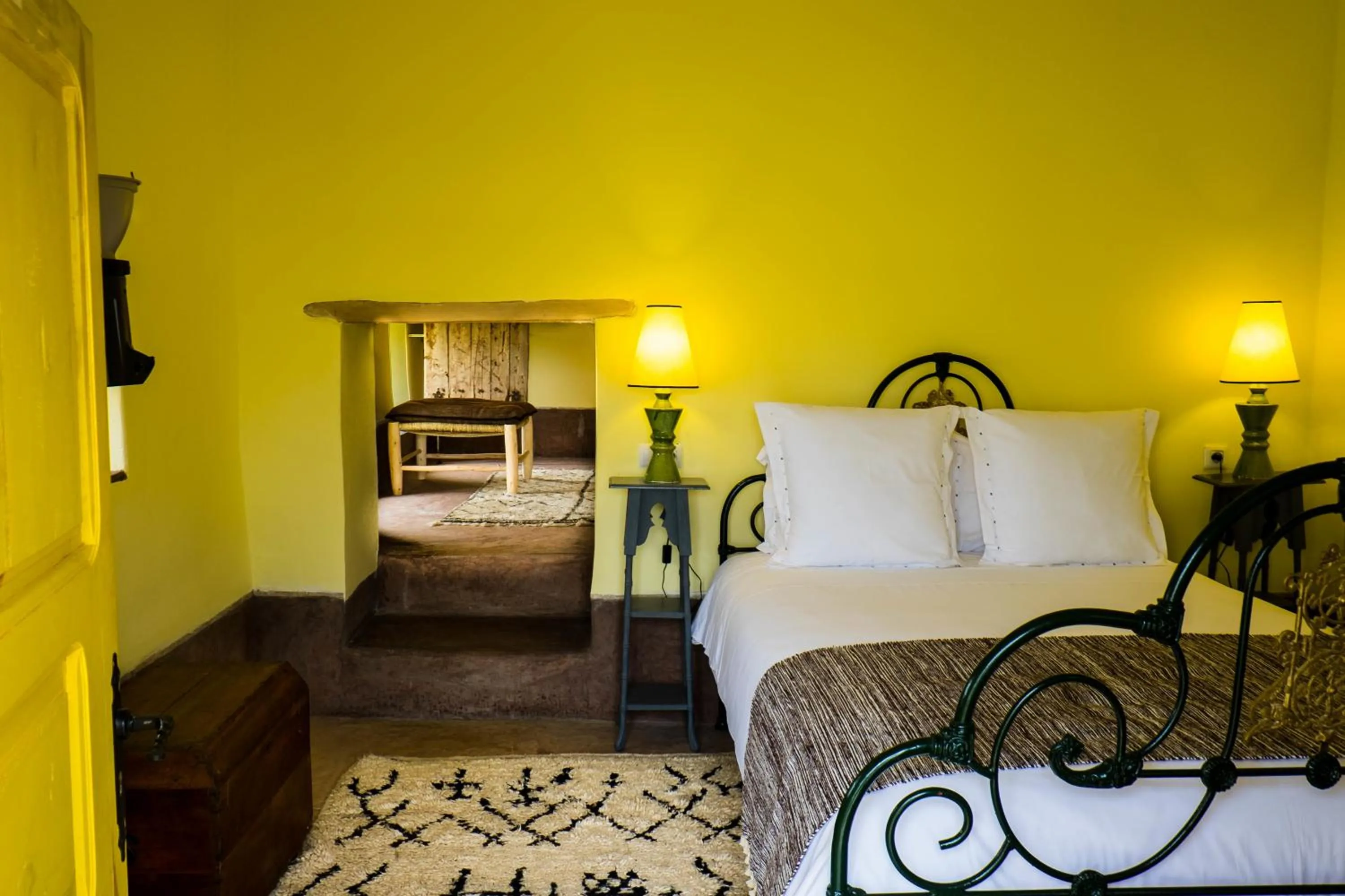 Bedroom, Bed in Kasbah Beldi