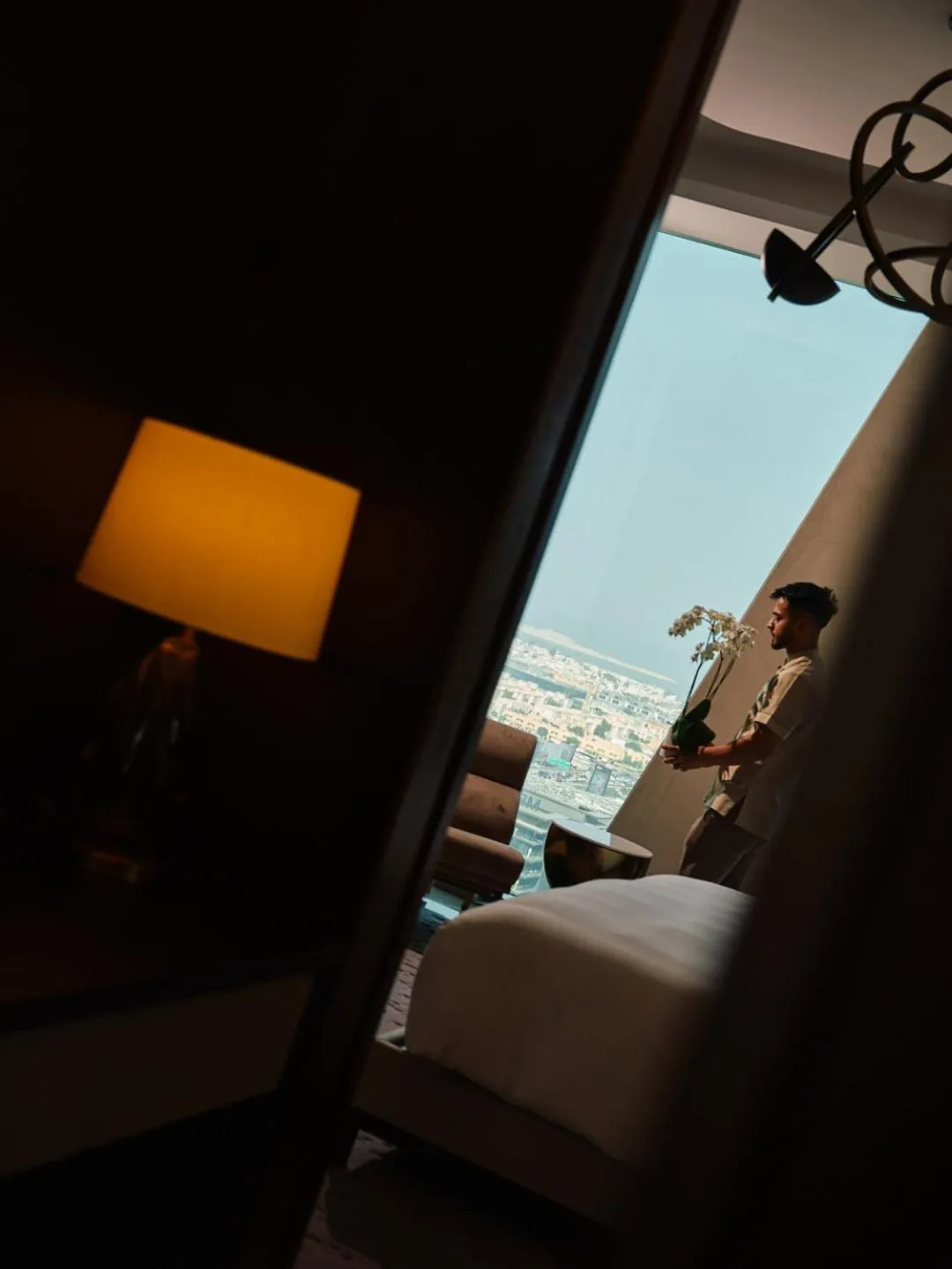 Living room in Mandarin Oriental Downtown, Dubai