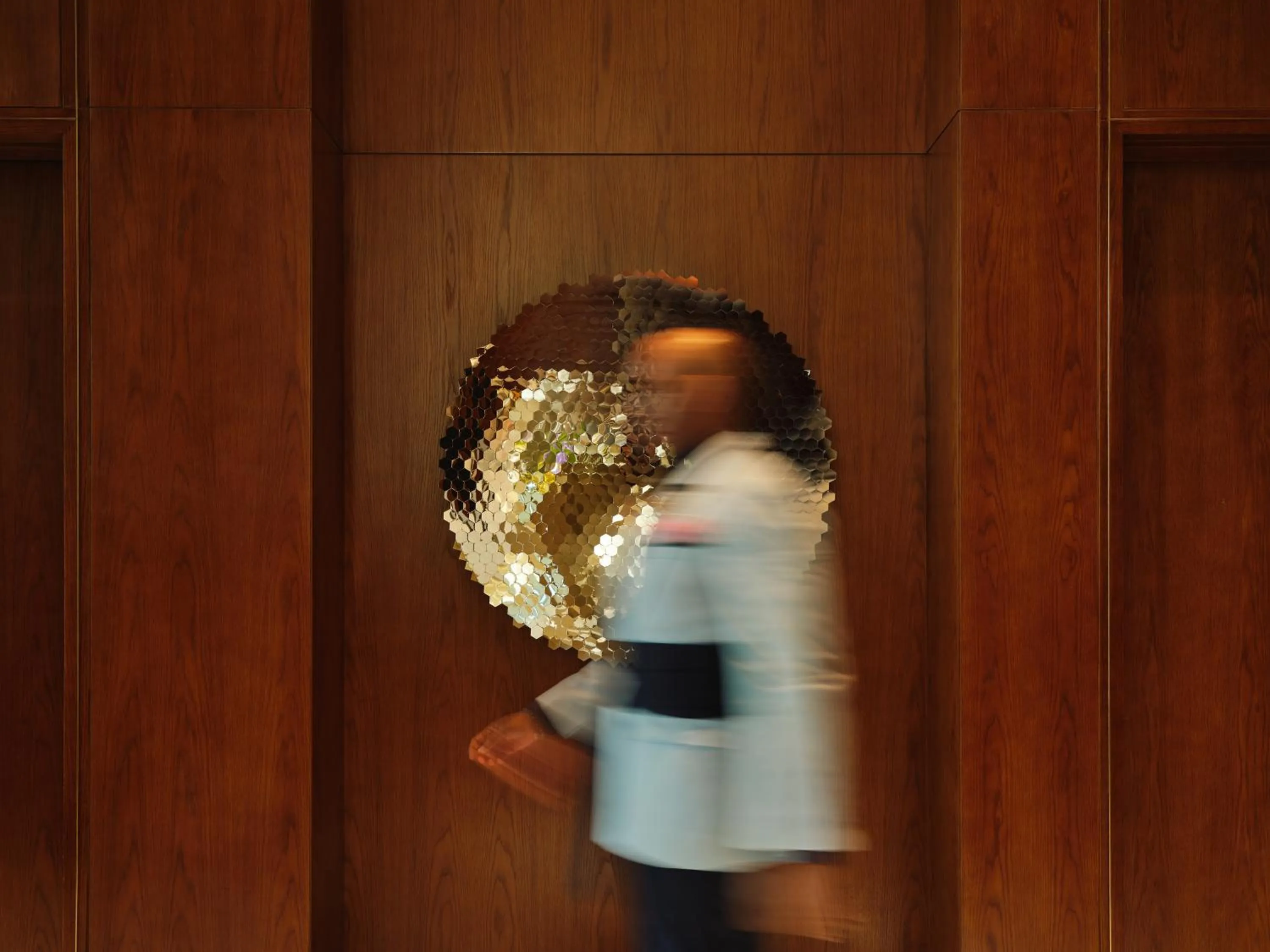 Decorative detail in Mandarin Oriental Downtown, Dubai