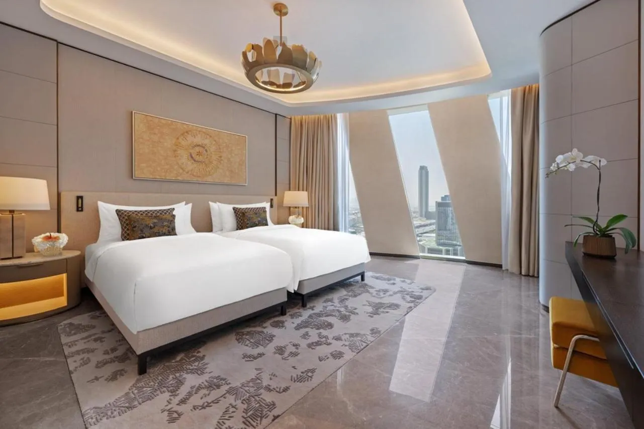Bedroom, Bed in Mandarin Oriental Downtown, Dubai