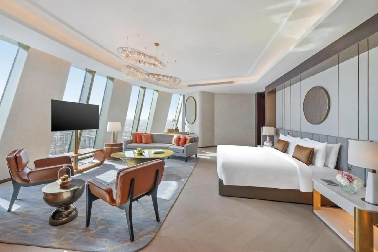 Bedroom, Bed in Mandarin Oriental Downtown, Dubai