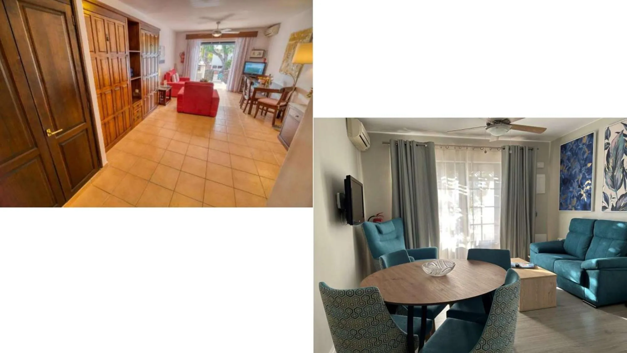 Seating area in Ona Las Casitas