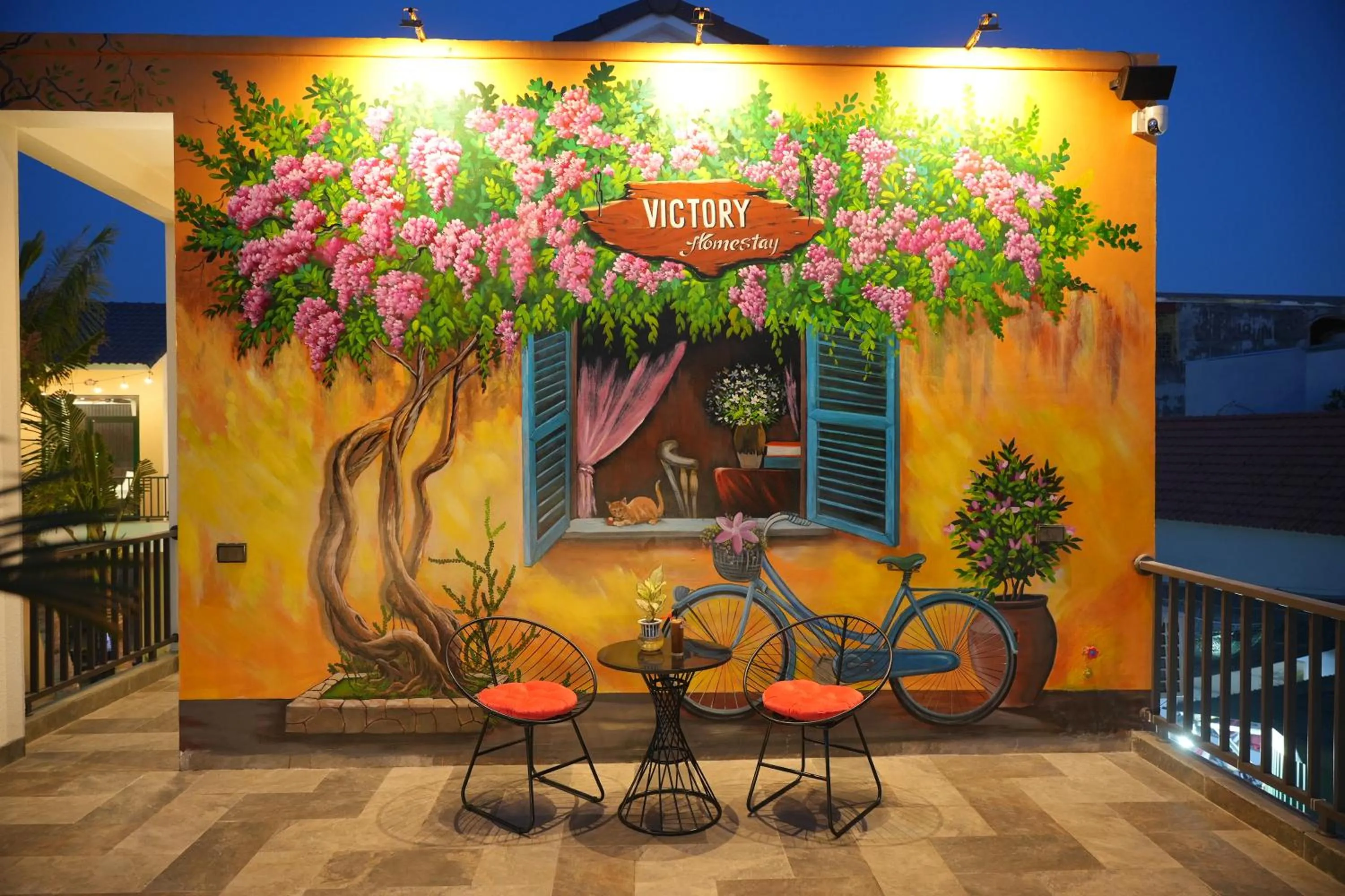 Balcony/Terrace in Victory Homestay