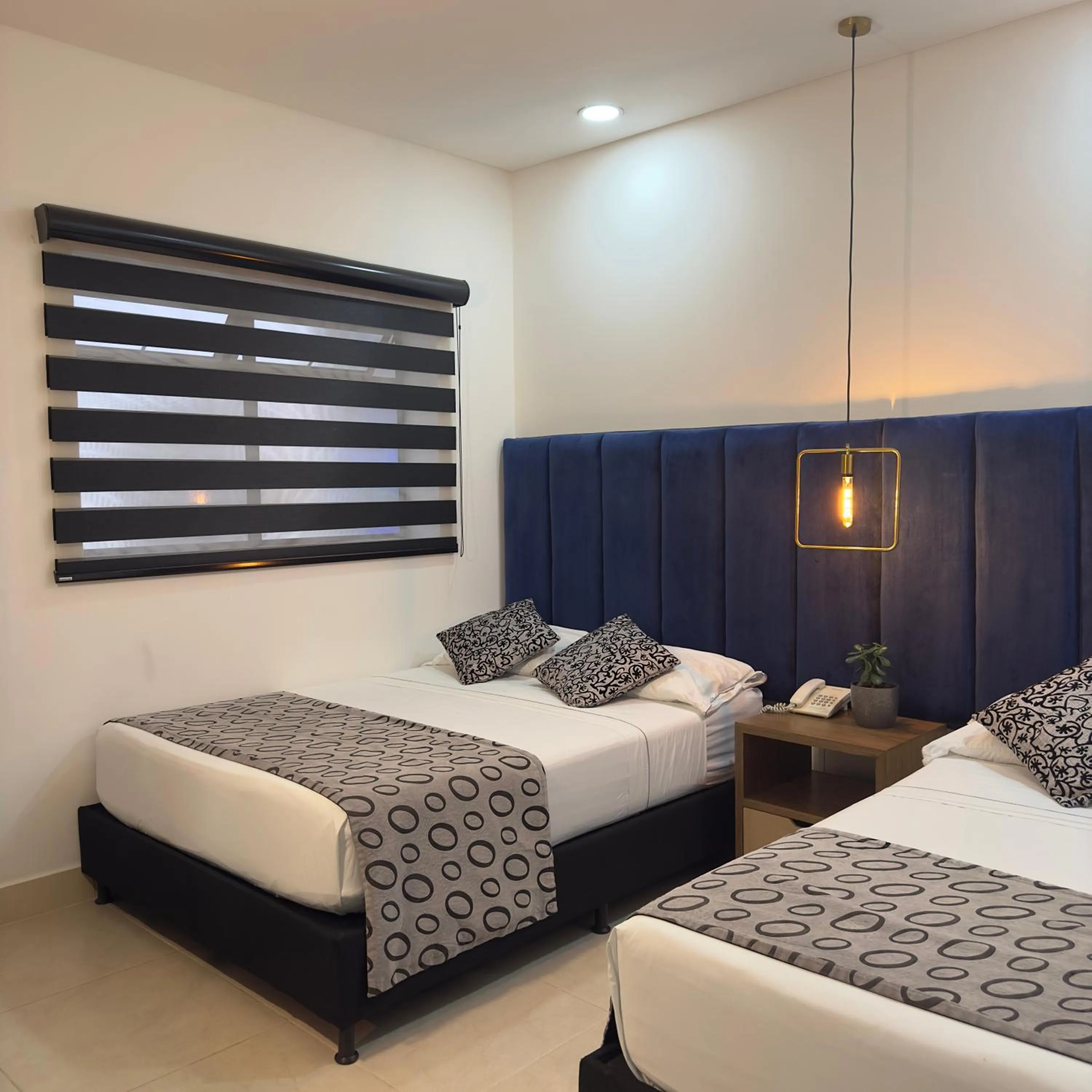 Bed in Hotel Merlott Lleras