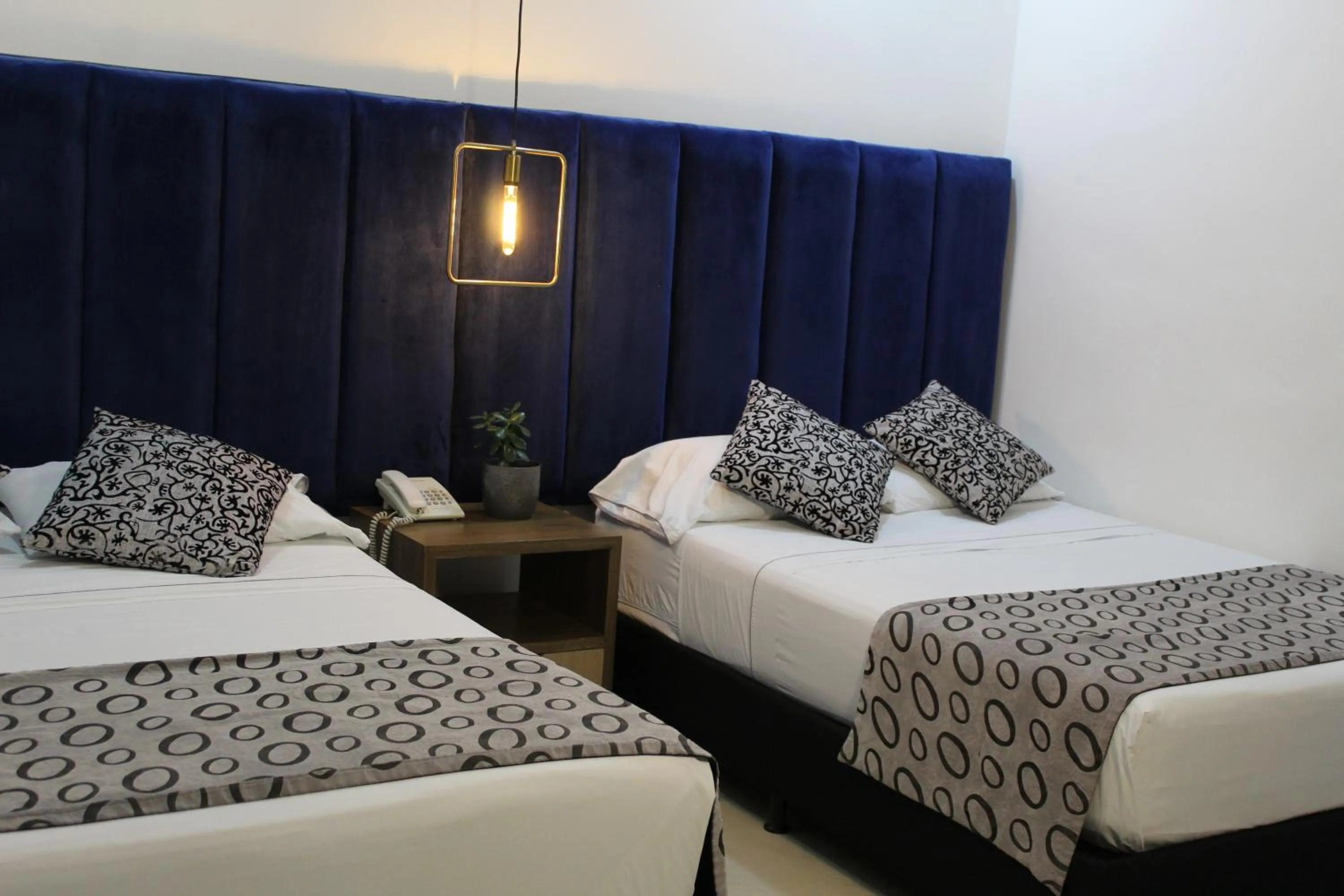 Bed in Hotel Merlott Lleras