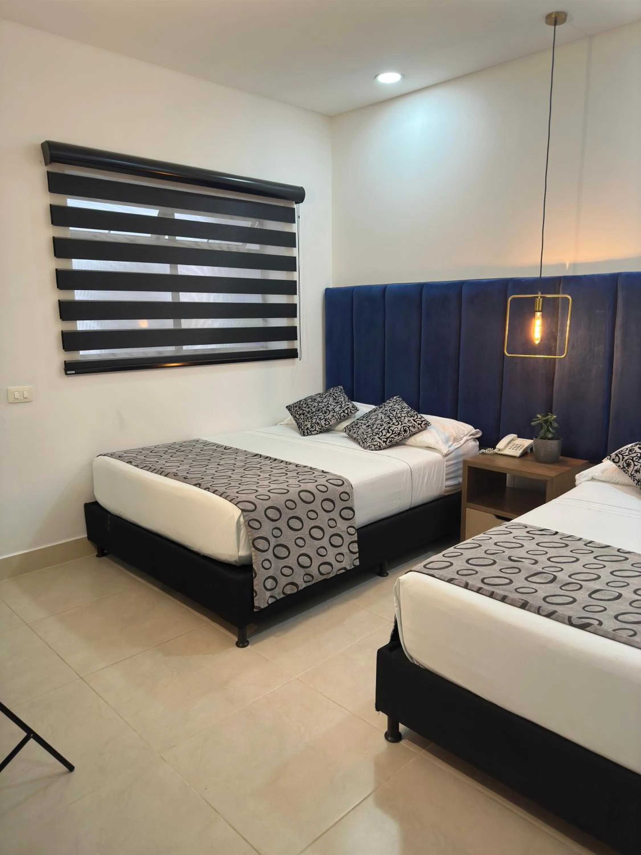 Bed in Hotel Merlott Lleras