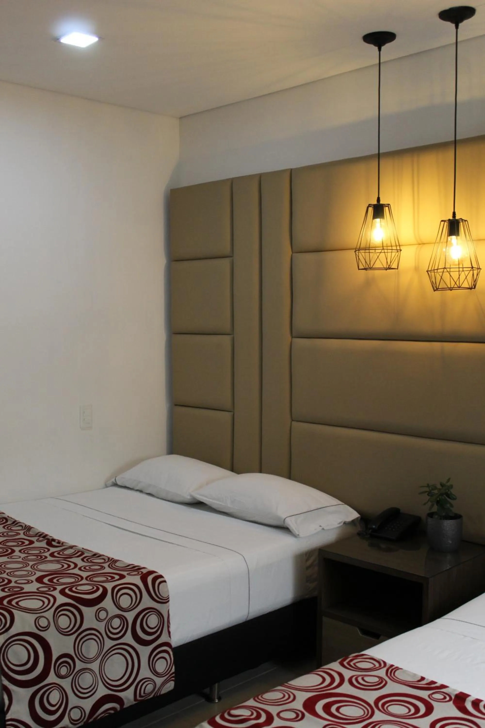 Bed in Hotel Merlott Lleras