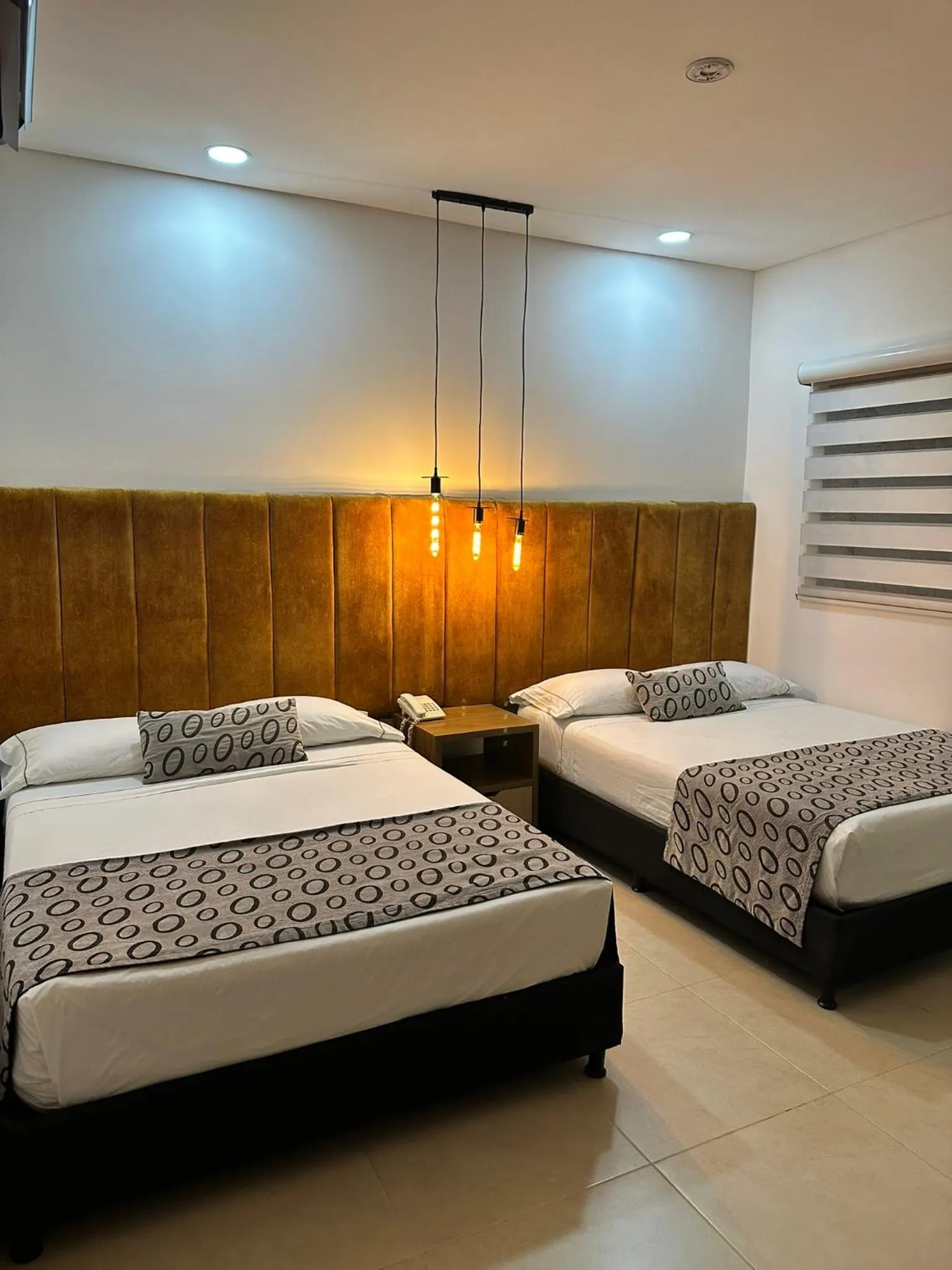 Bed in Hotel Merlott Lleras