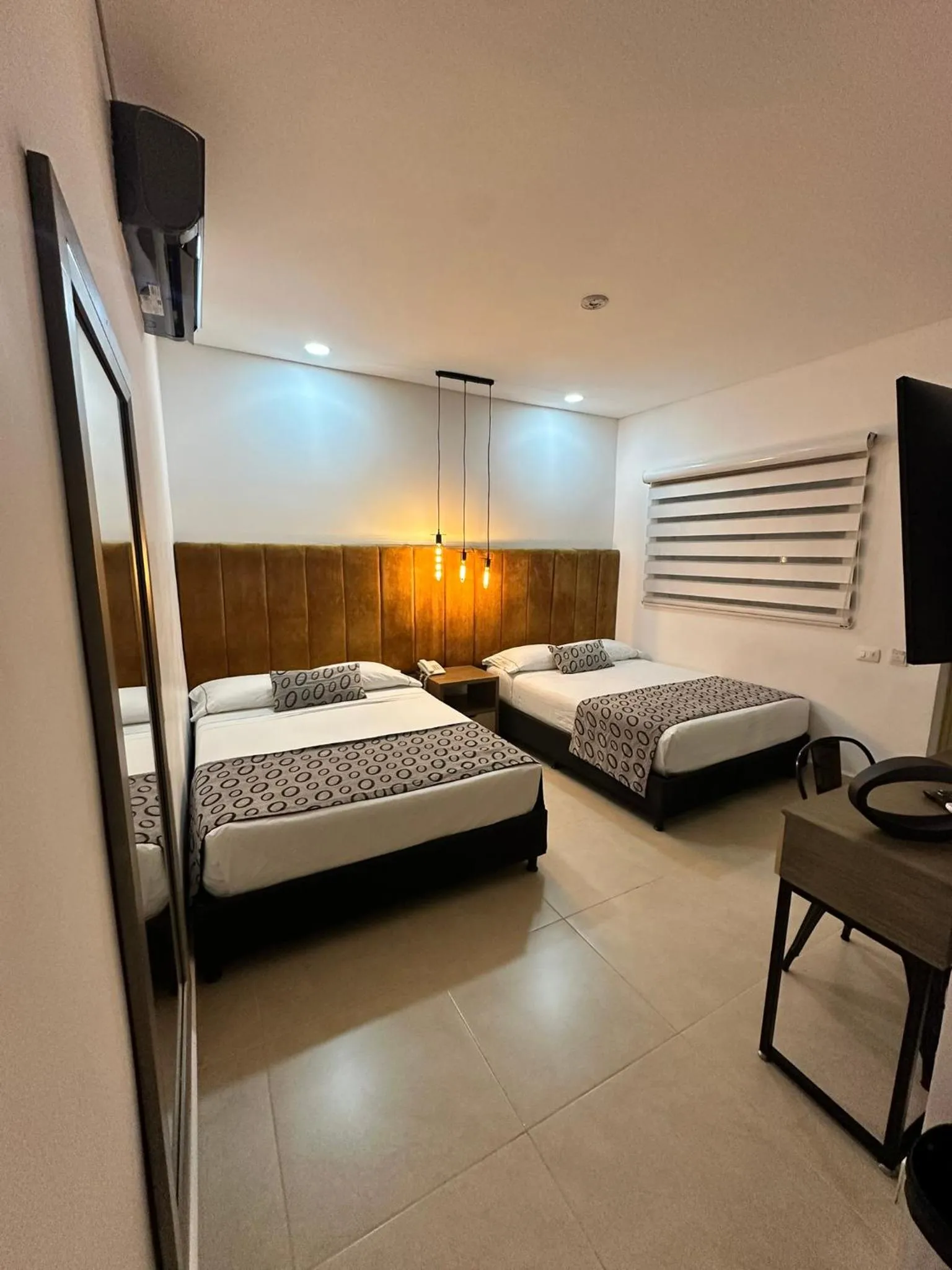 Bed in Hotel Merlott Lleras